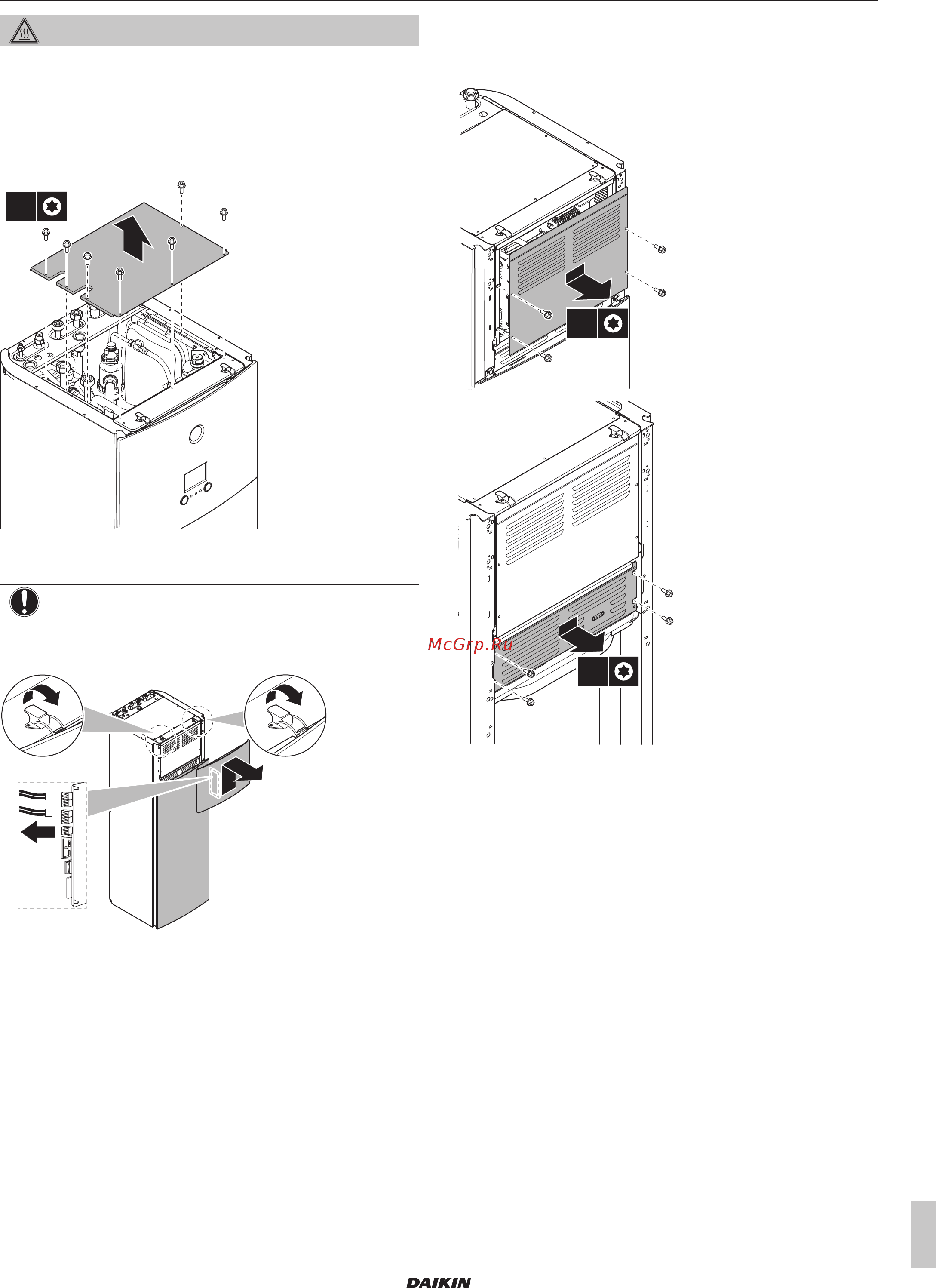 Daikin EHVZ08S23DA6VG [29/116] Монтаж
