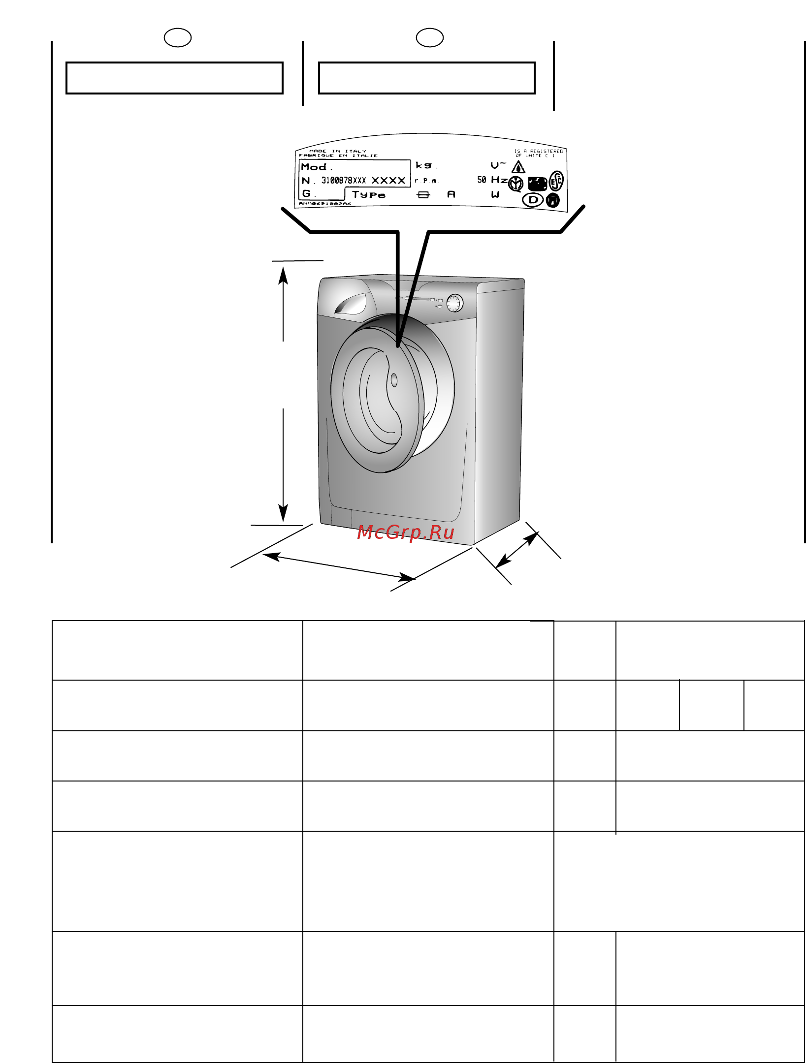 Candy GC 1081D2/1-S [14/76] Cm 60 cm