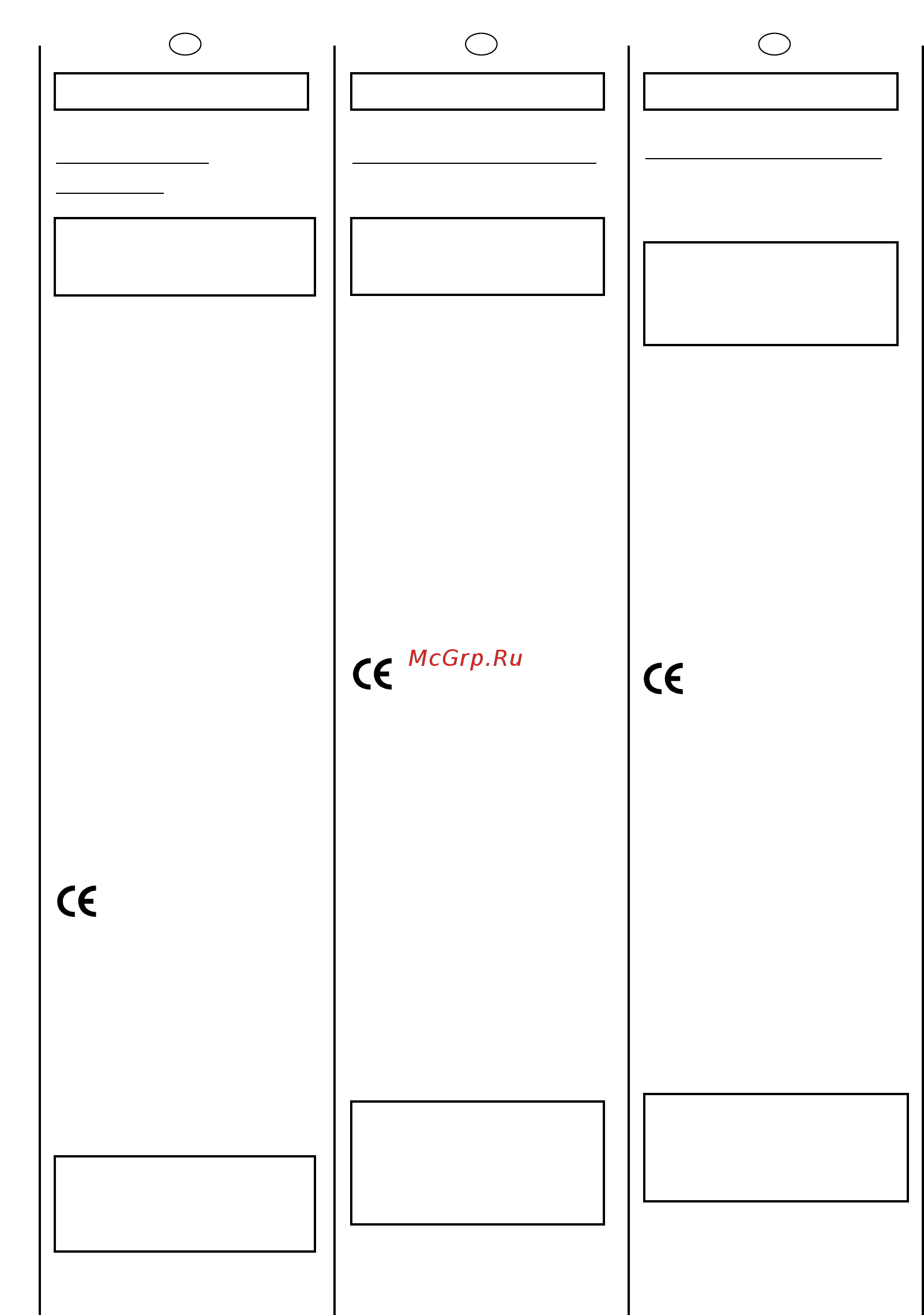 Candy GC 1482D1-S [11/76] Safety measures