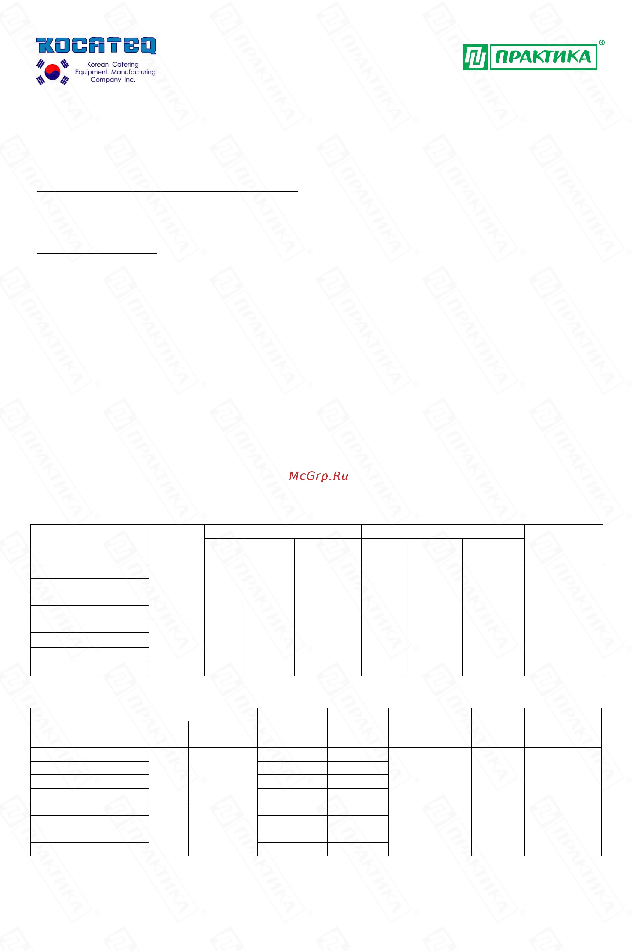 Kocateq KOMEC-500 DD [5/17] Транспортировка и упаковка