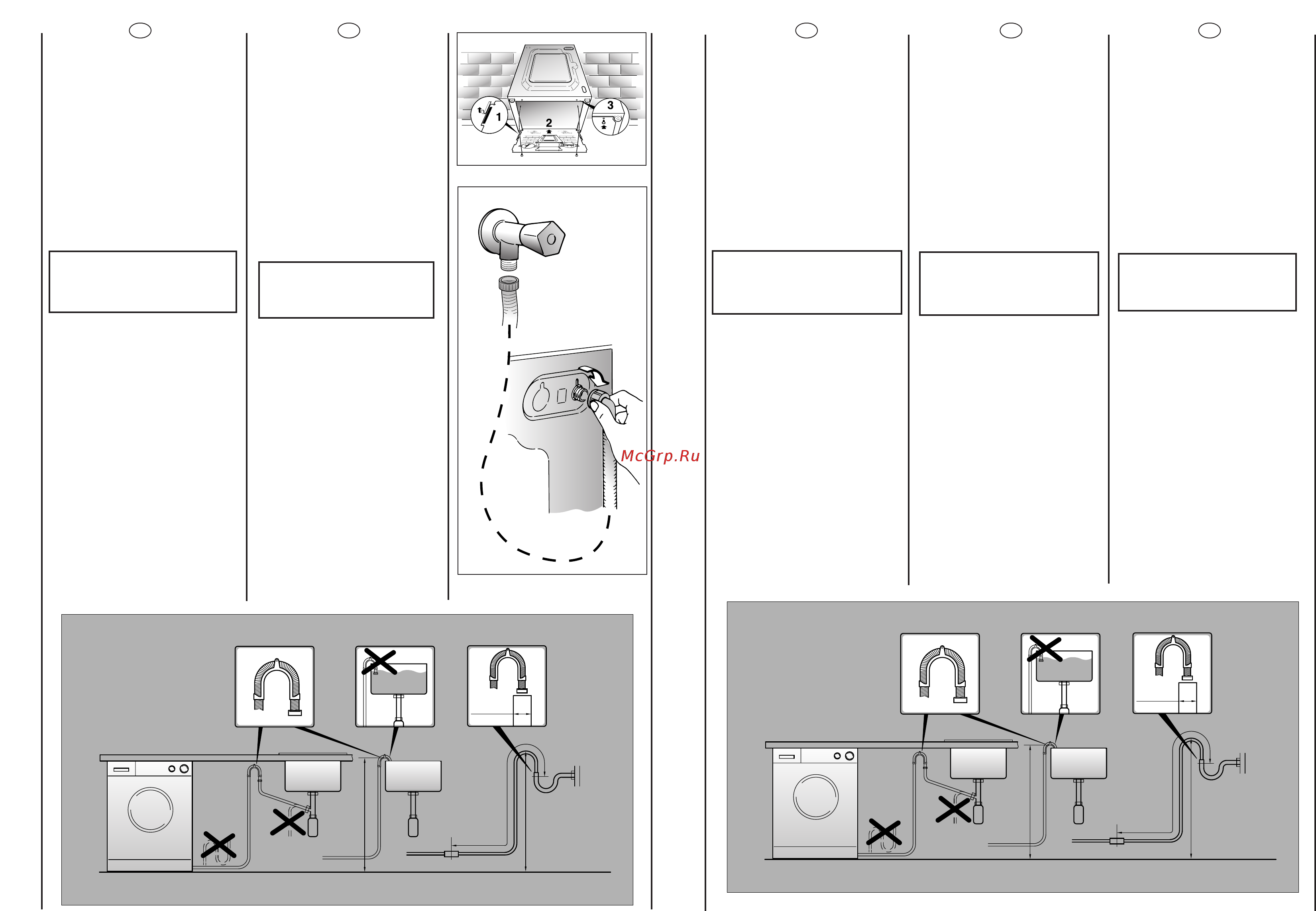 Candy GO 127-18S [10/41] Do not turn the tap