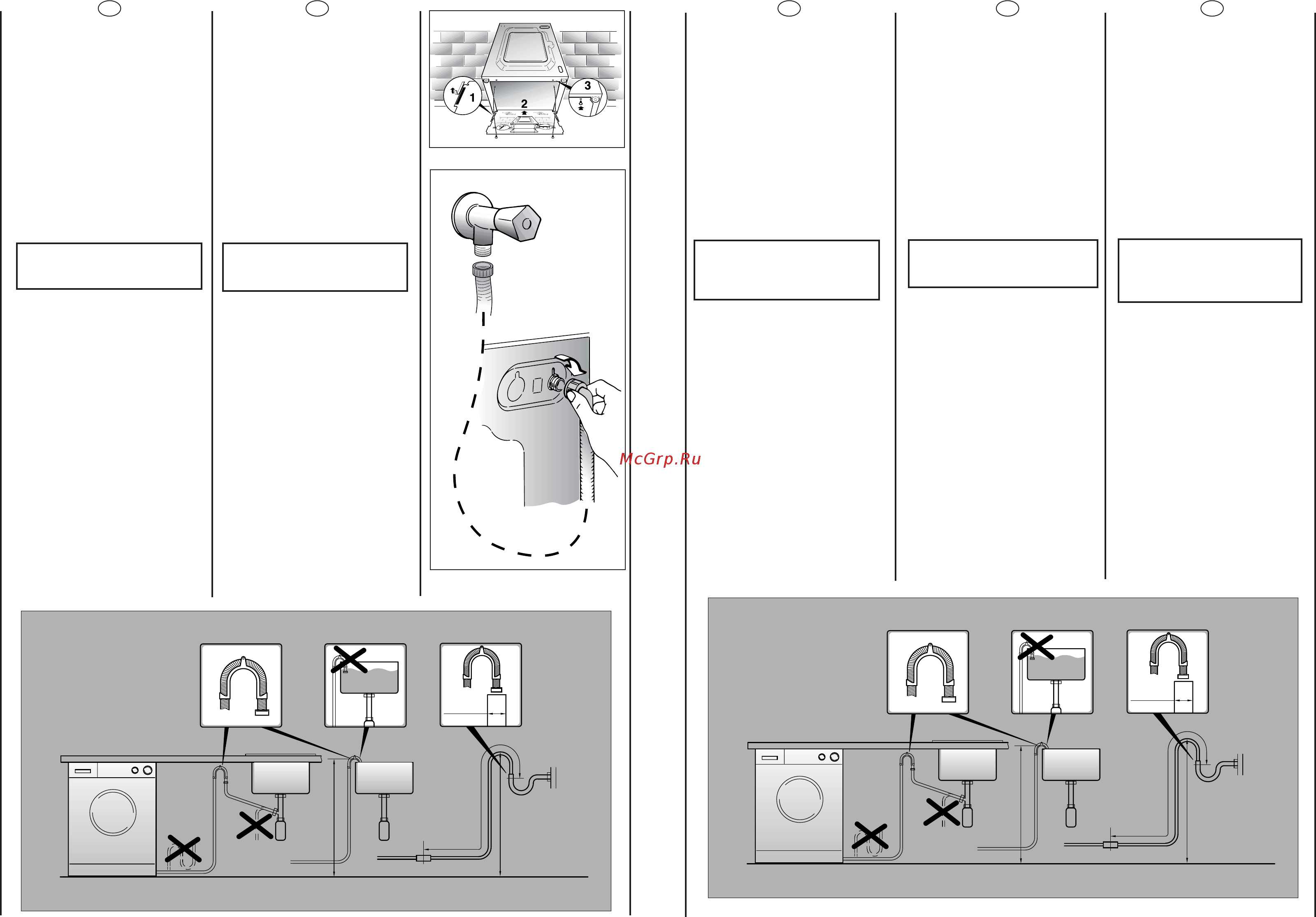 Candy GO 1260DX-37S [10/41] Achtung wasserhahn noch nicht öffnen