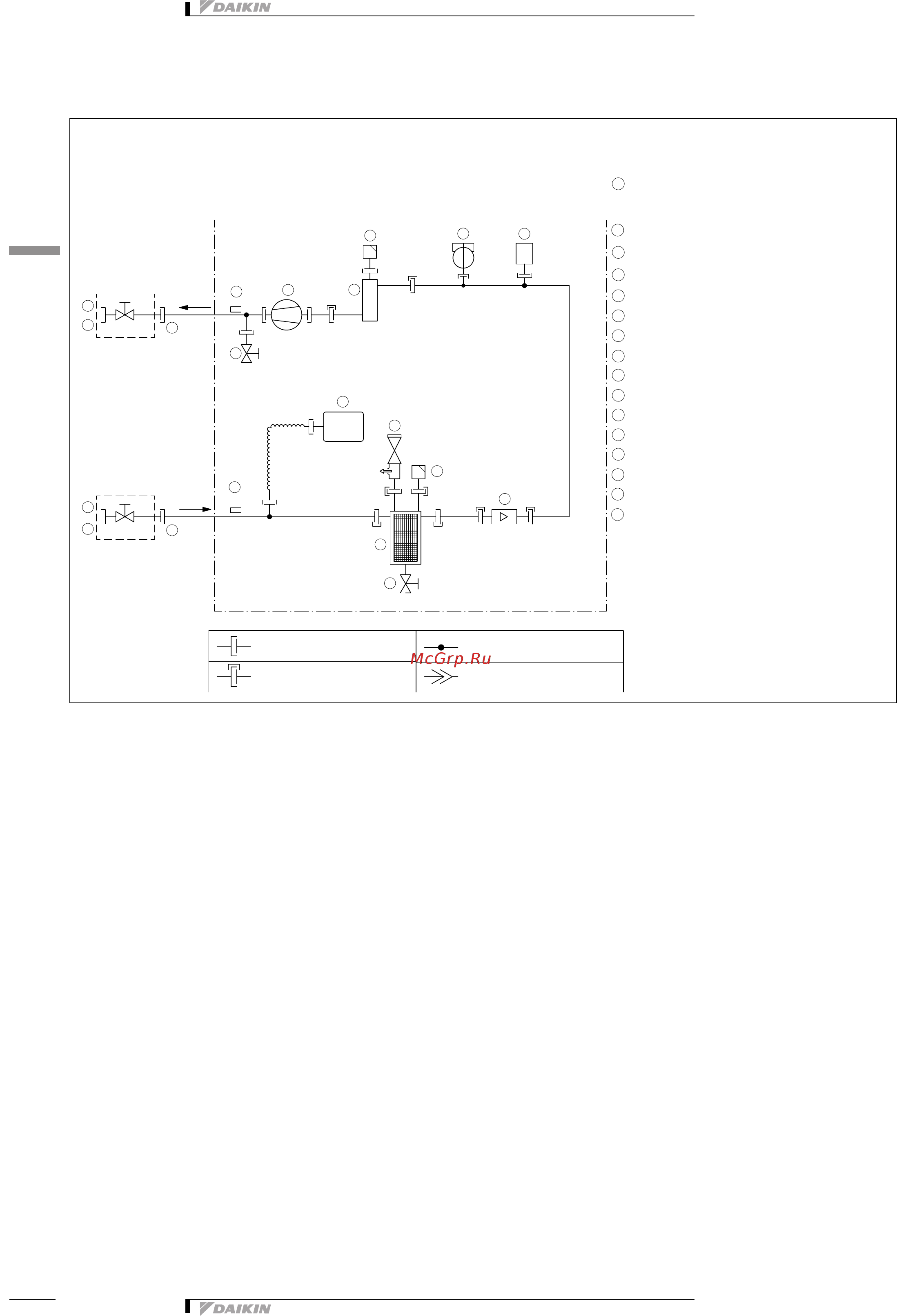 Daikin EABH16DA6V [12/21] 1 схемы трубопроводов