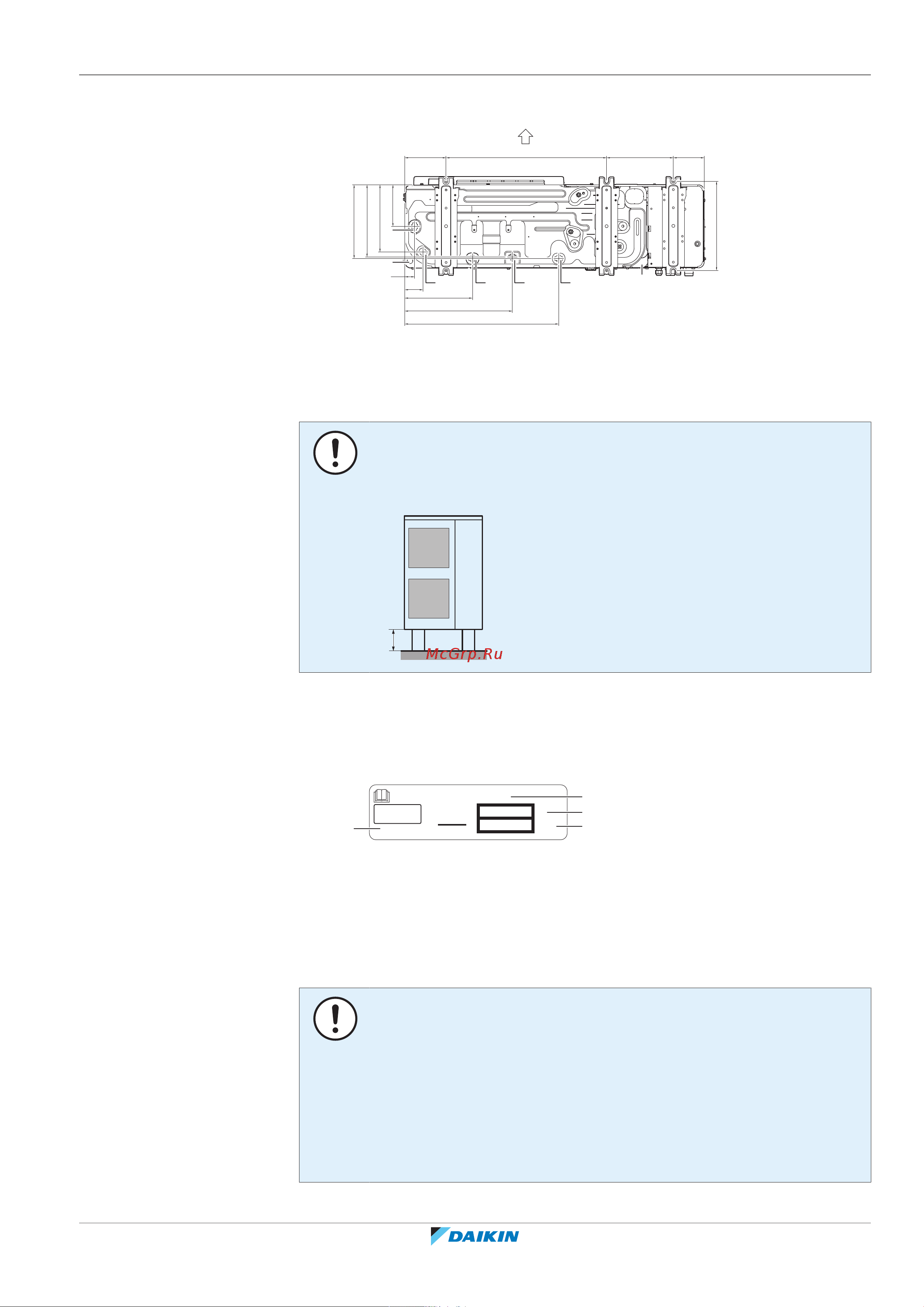 Daikin EABX16DA9W [79/252] Монтаж