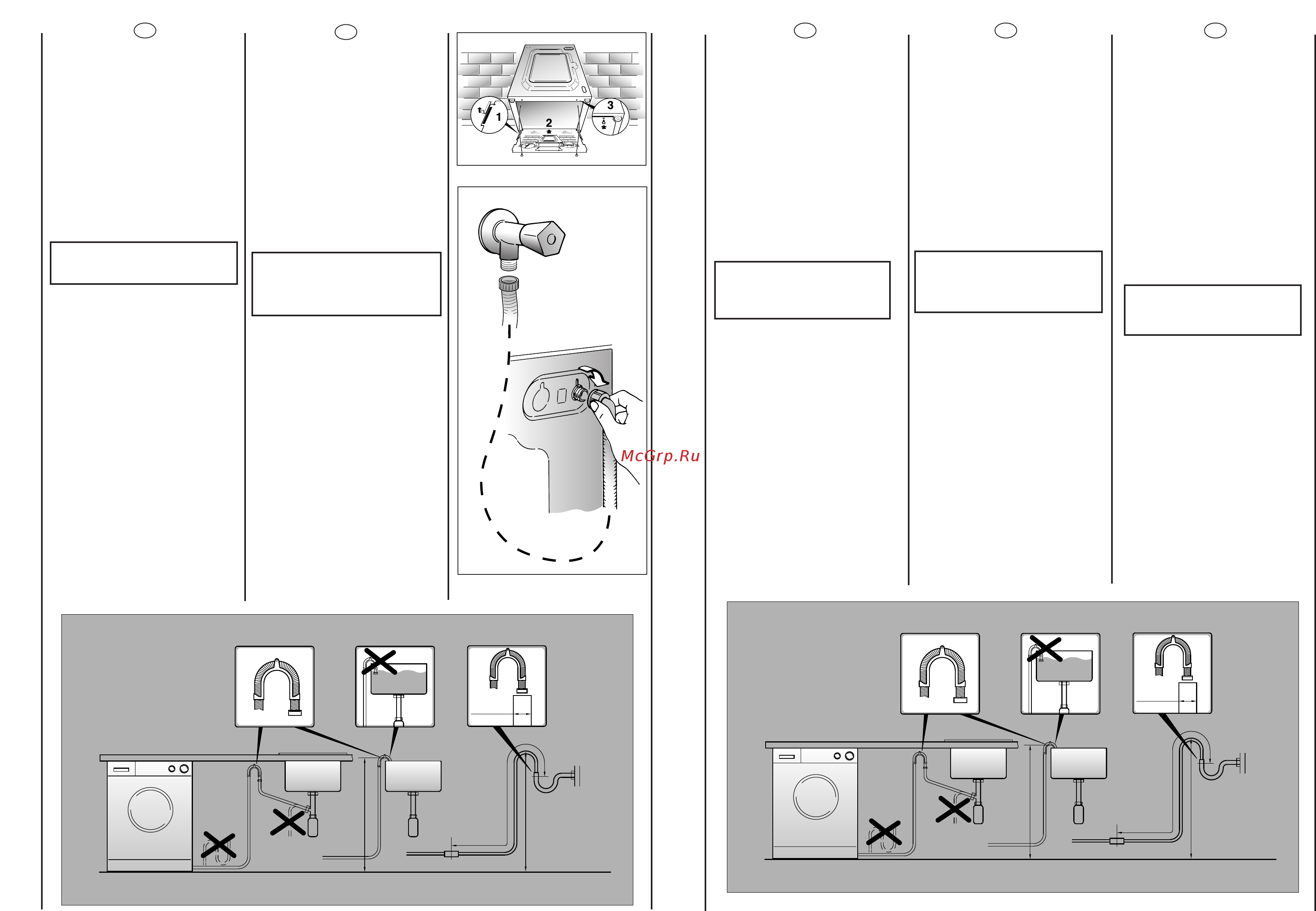 Candy GO 1462D/1-36S [10/41] Do not turn the tap