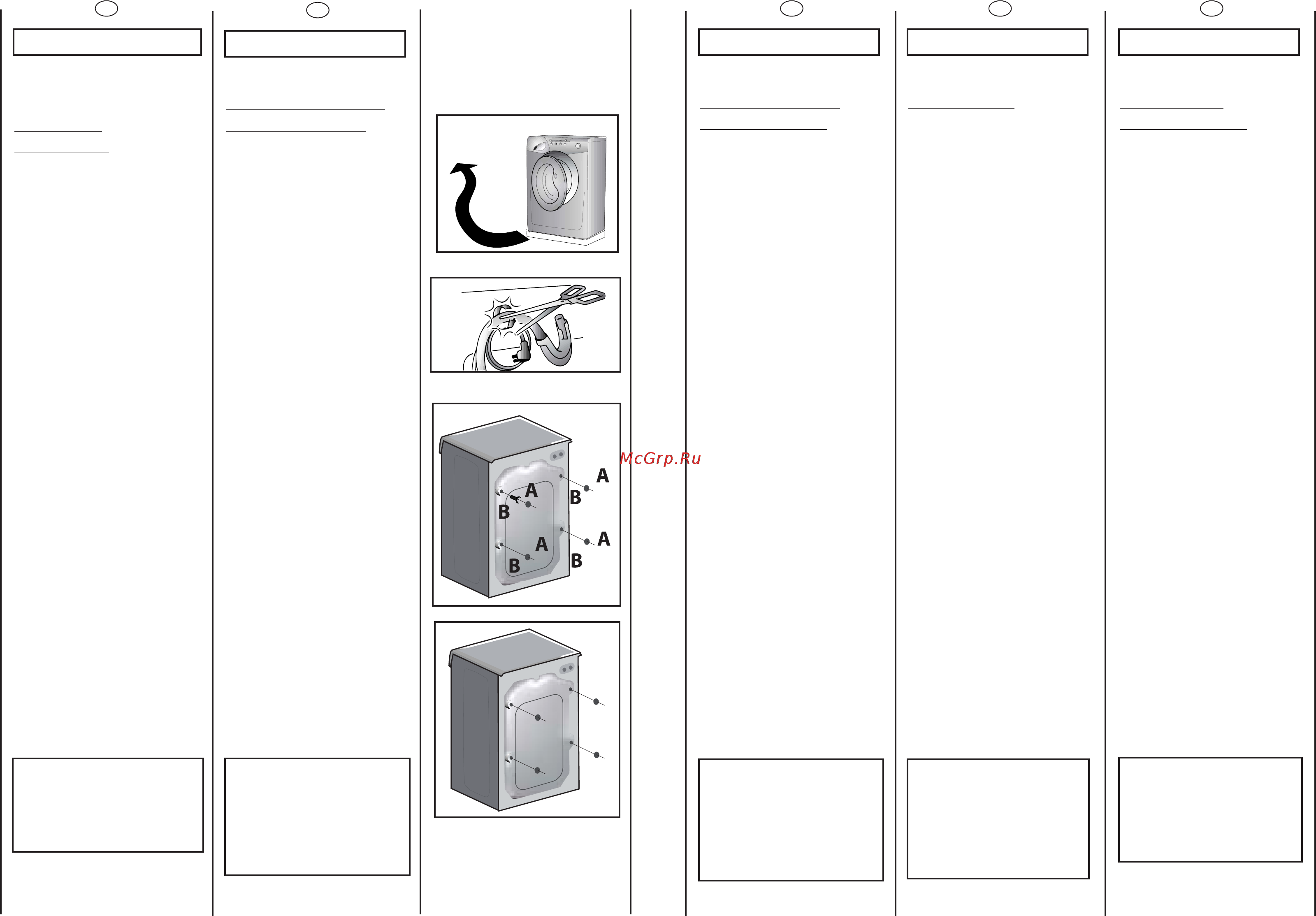 Candy GO 1660D-86S [9/41] Installatie