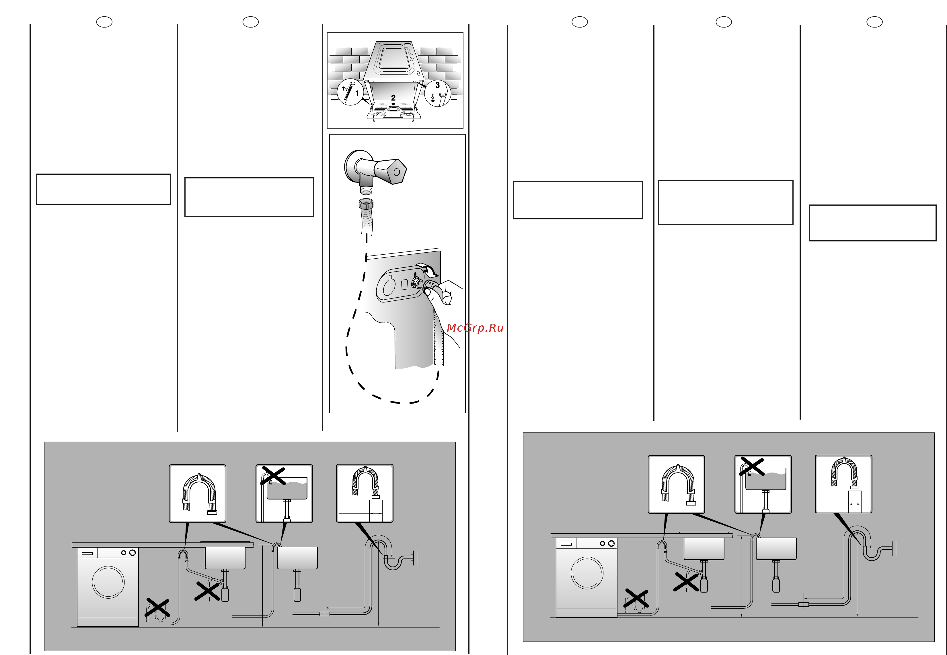 Candy GO F127/2-37S [10/41] Do not turn the tap