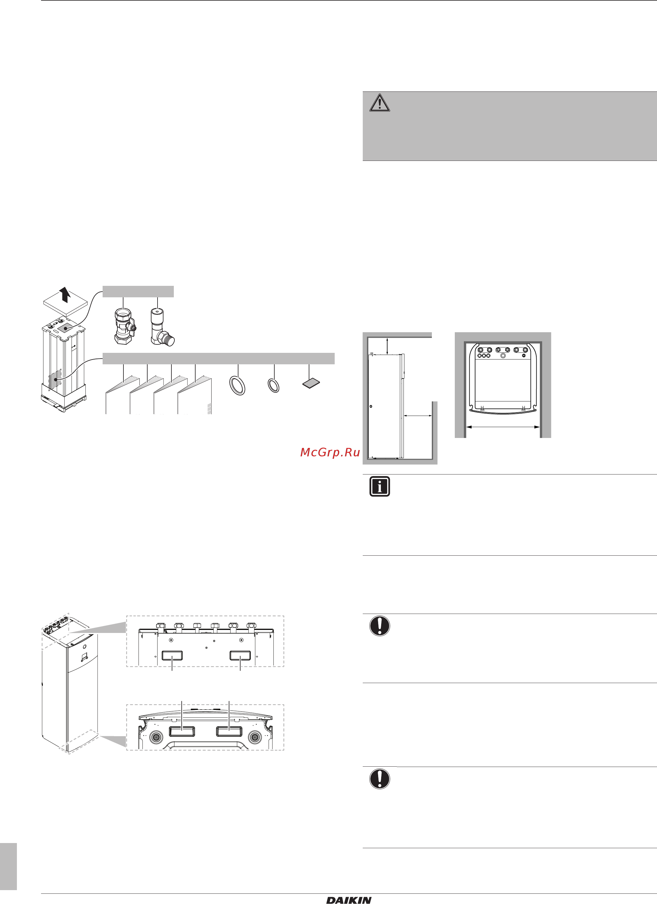 Daikin EAVX16S18DA9W [4/32] Информация о блоке