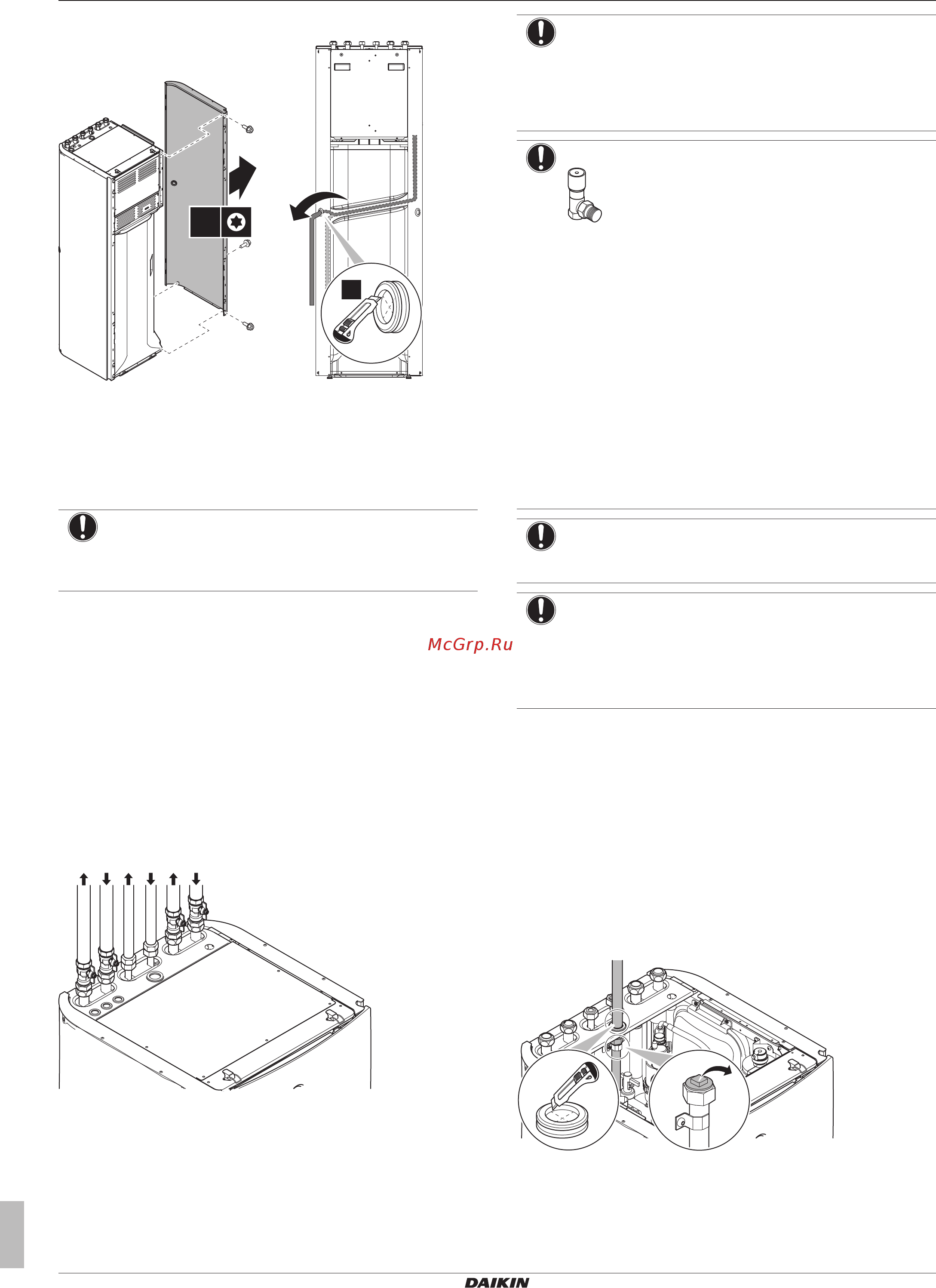 Daikin EAVX16S23DA9W [8/32] Монтаж