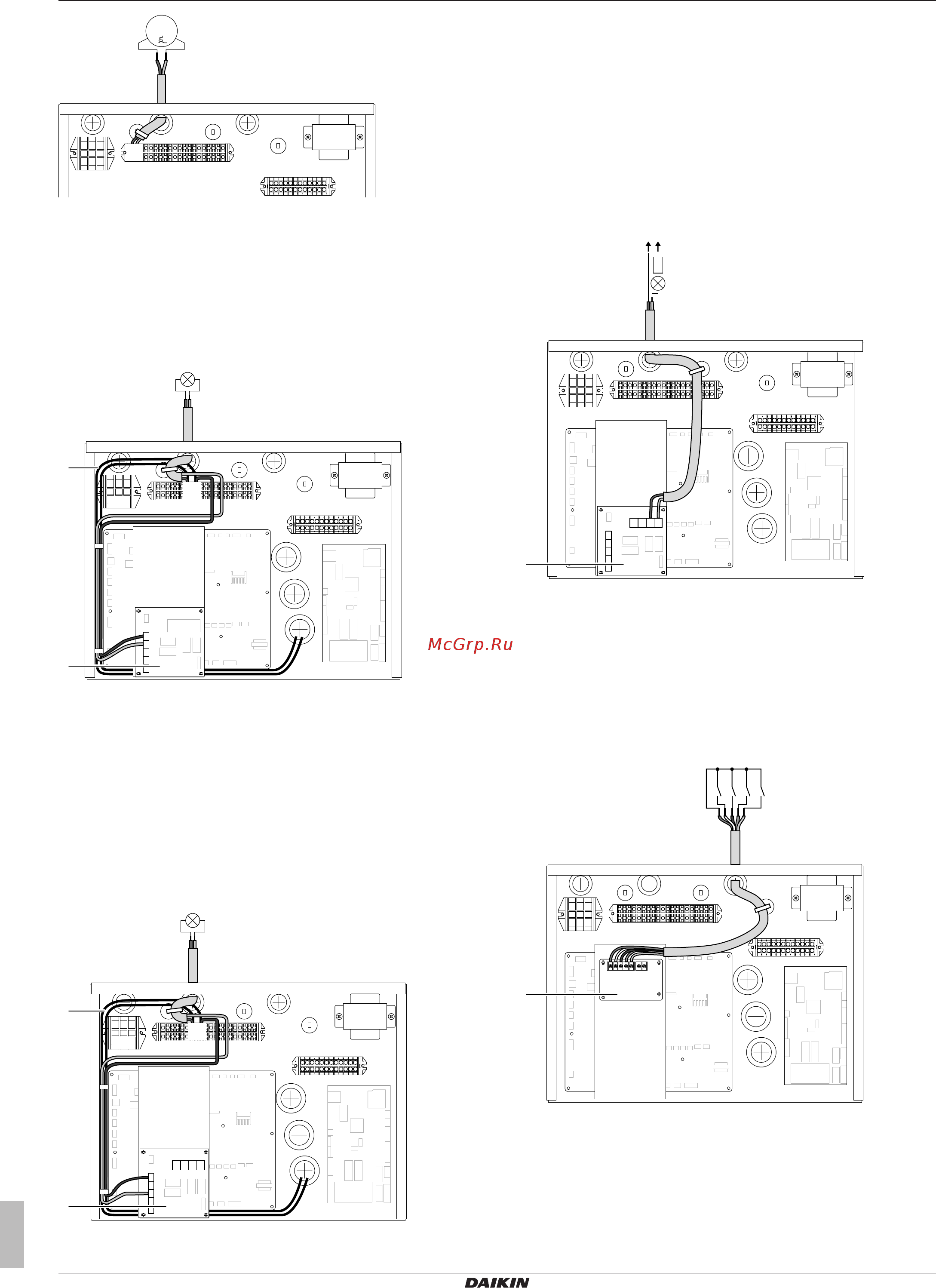 Daikin EAVZ16S23DA6V [14/32] Подключение подачи аварийного сигнала