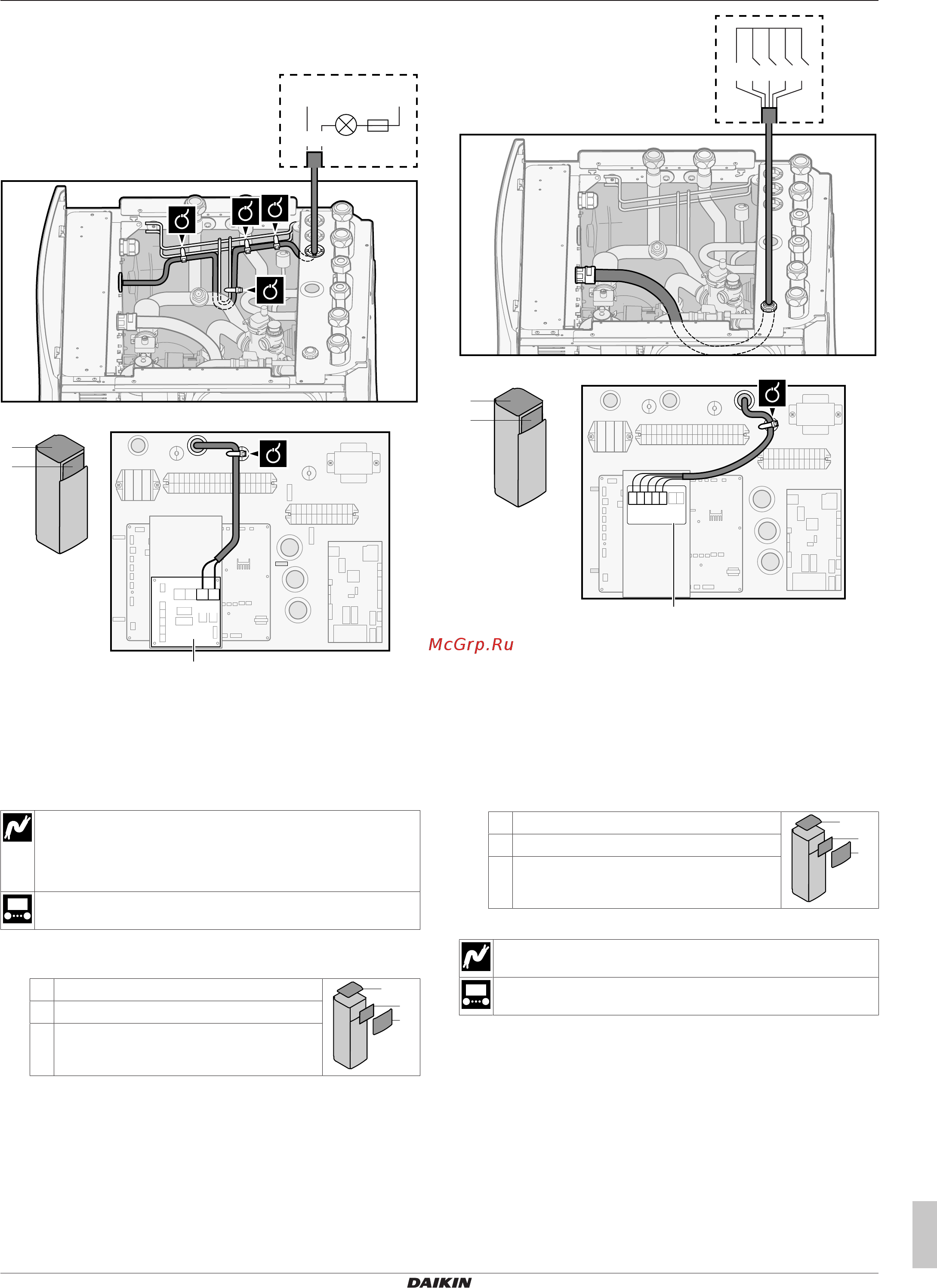 Daikin ETVZ16S18DA9W [17/40] Подключение электрооборудования
