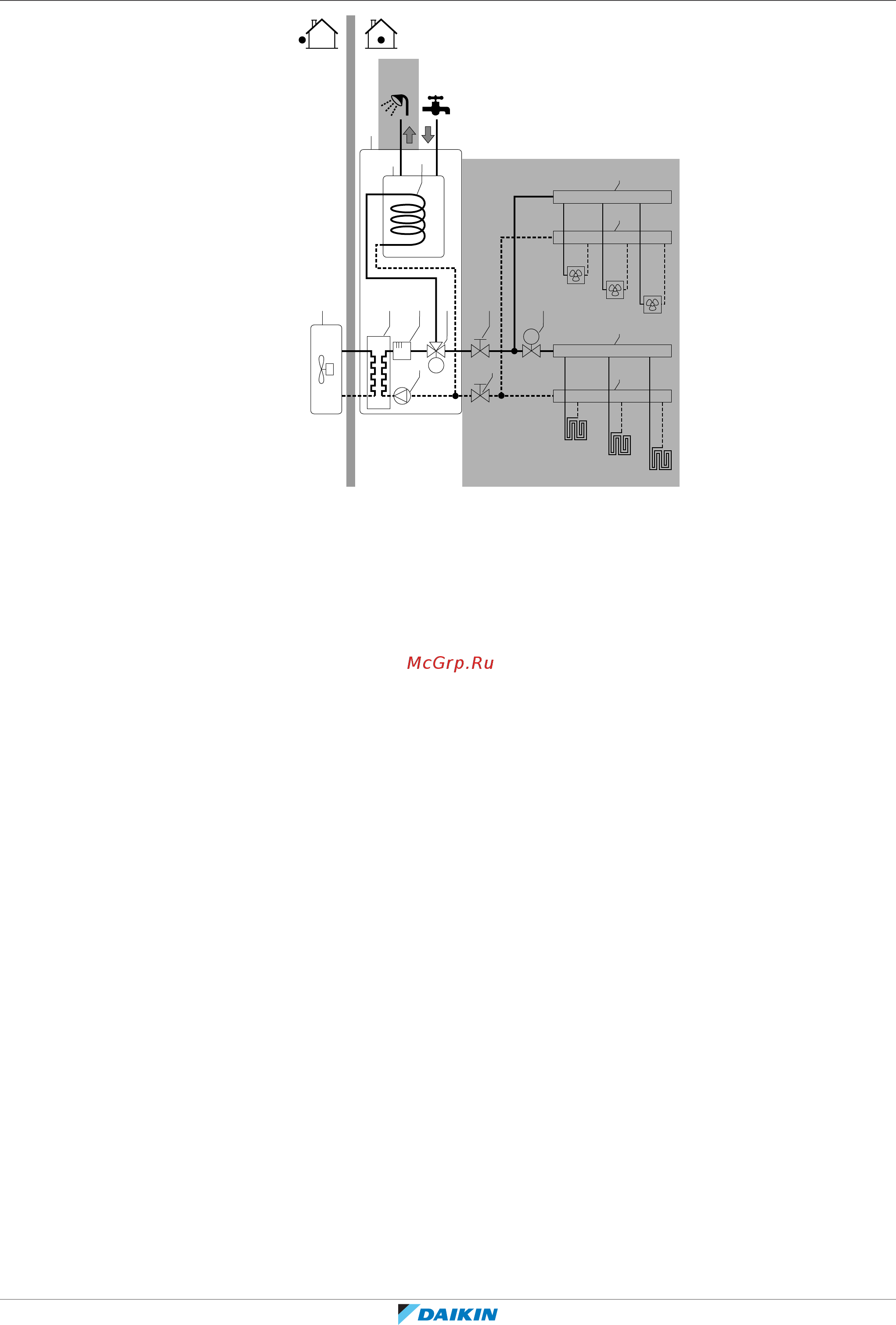 Daikin EHVH08S23EJ6V [84/288] Монтаж трубопроводов