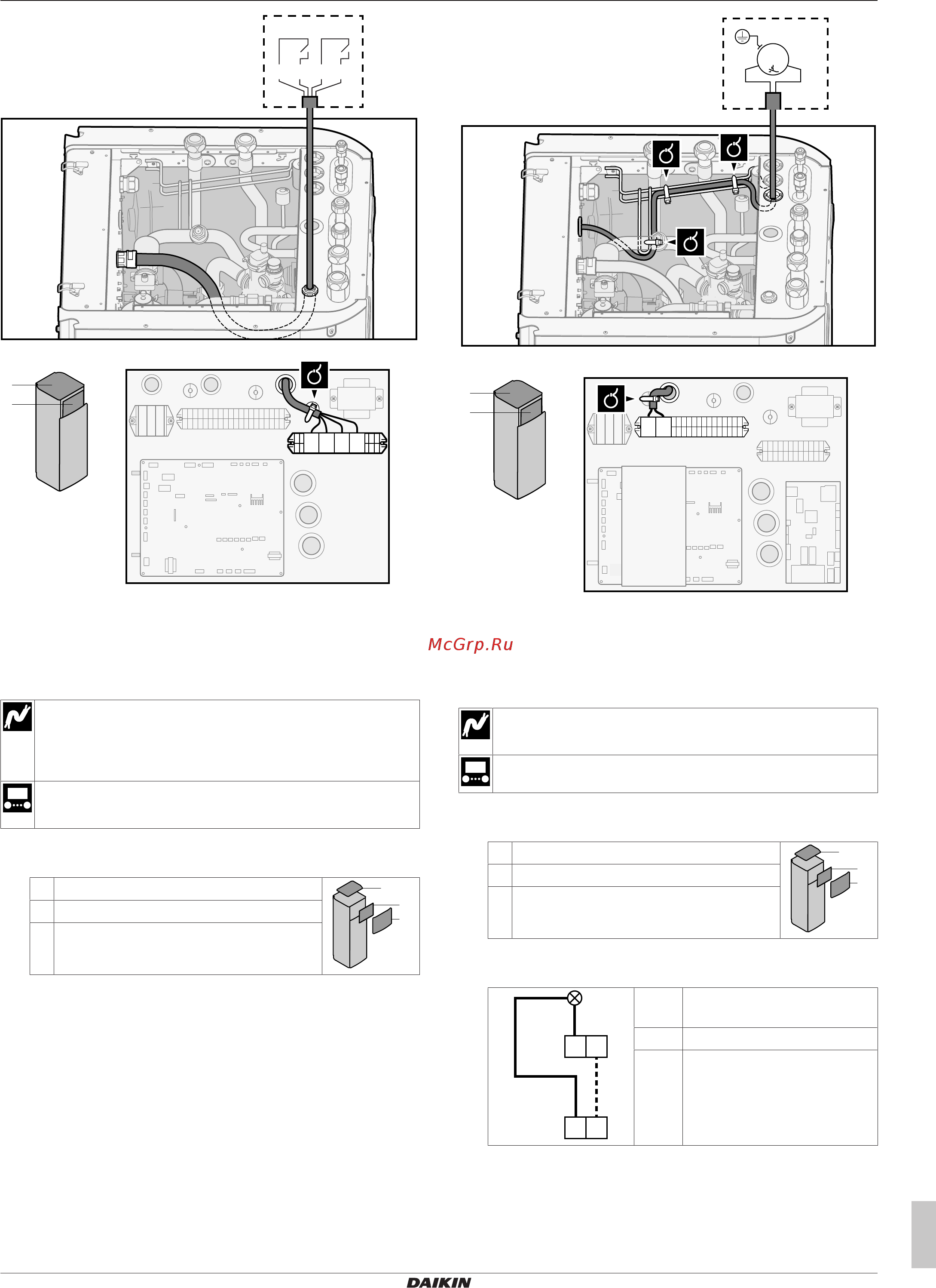 Daikin EHVZ08S23EA6V [19/48] Подключение подачи аварийного сигнала
