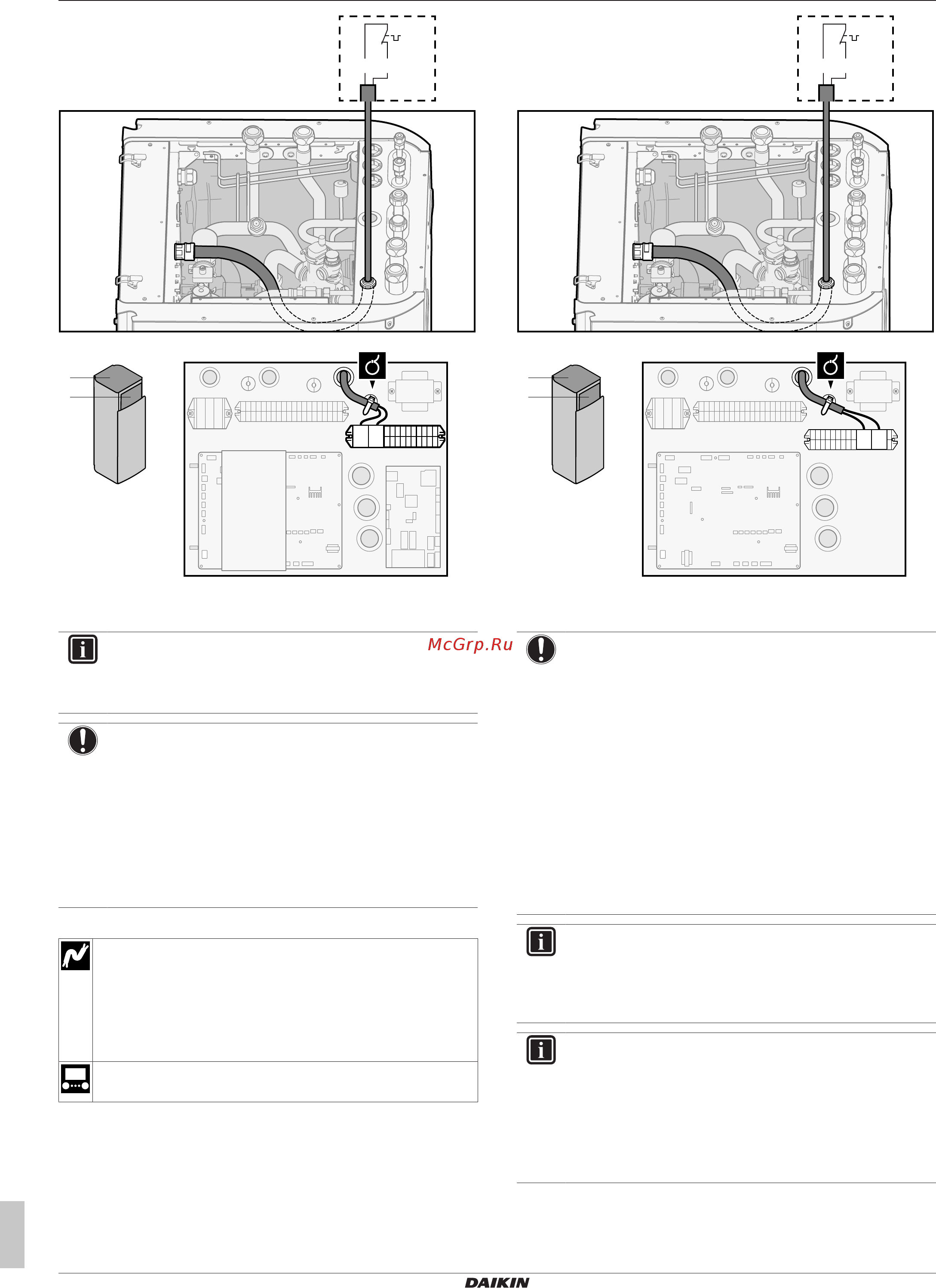 Daikin EHVZ08S23EA6V [22/48] Подключение электрооборудования