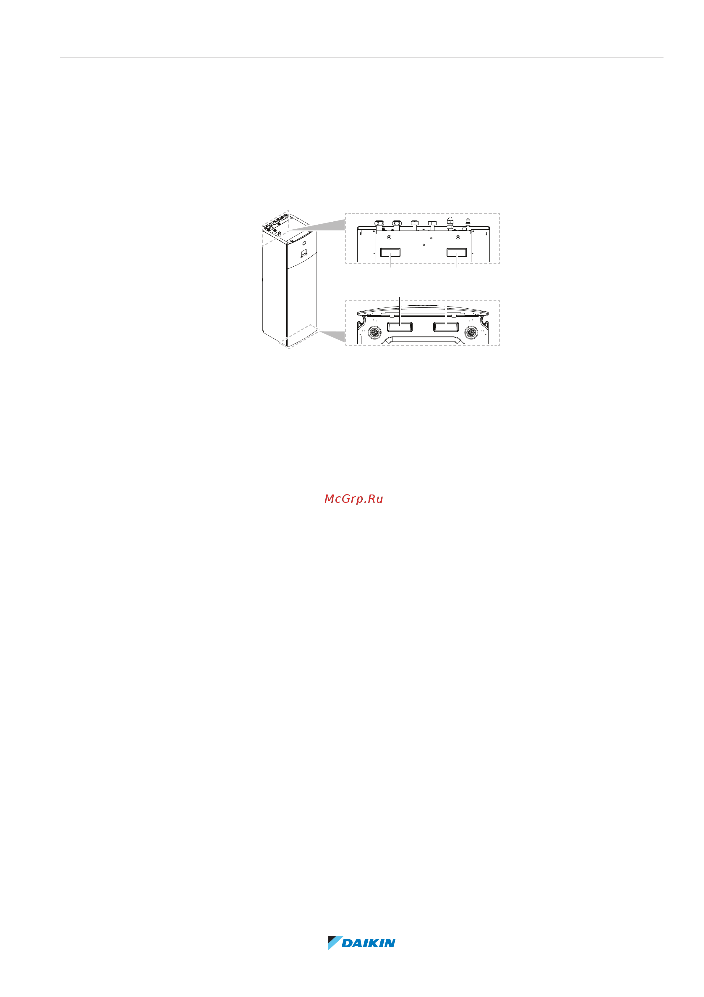 Daikin EHVZ04S18EA6V [25/276] Транспортировка внутреннего агрегата