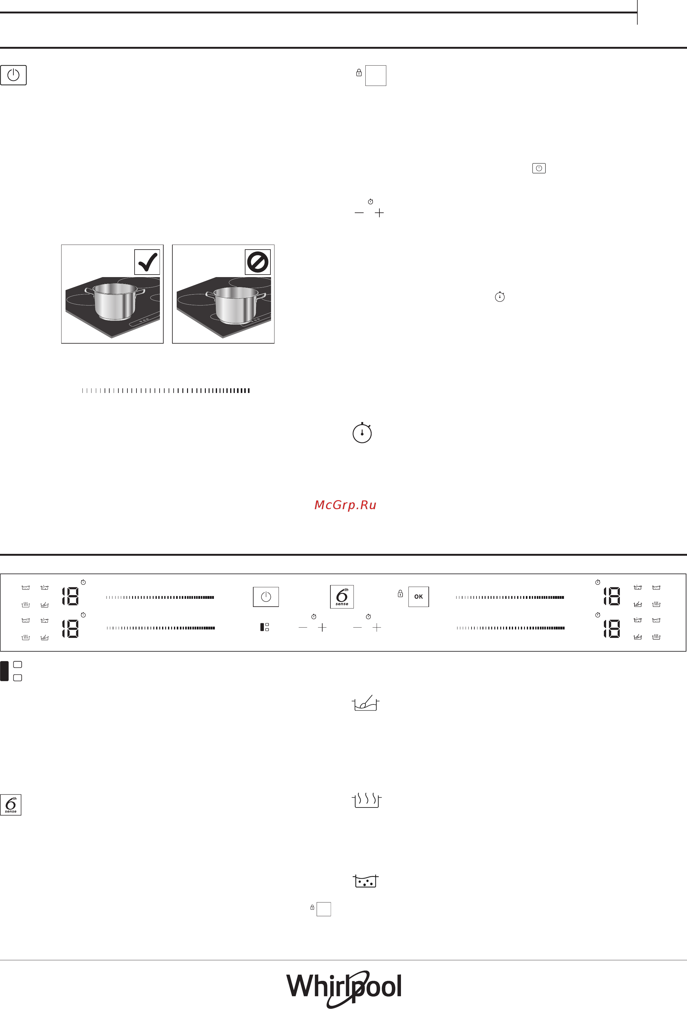 Whirlpool WF S9365 BF/IXL [7/10] Режимы