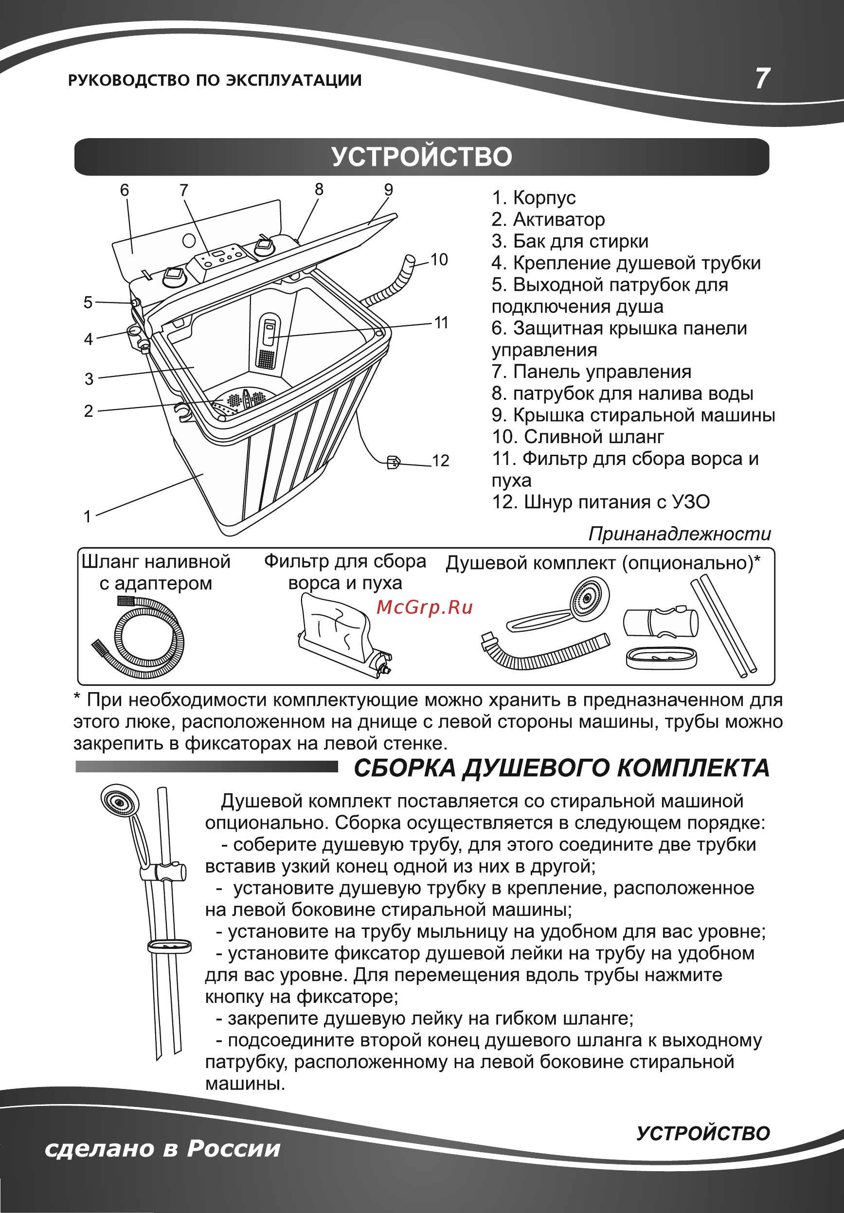 Славда WS-65PE [7/24] Страница 7