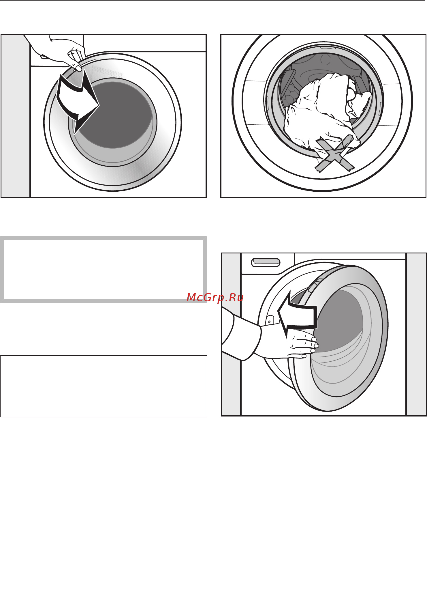 Miele WMH122WPS White Edition [27/108] Открывание дверцы