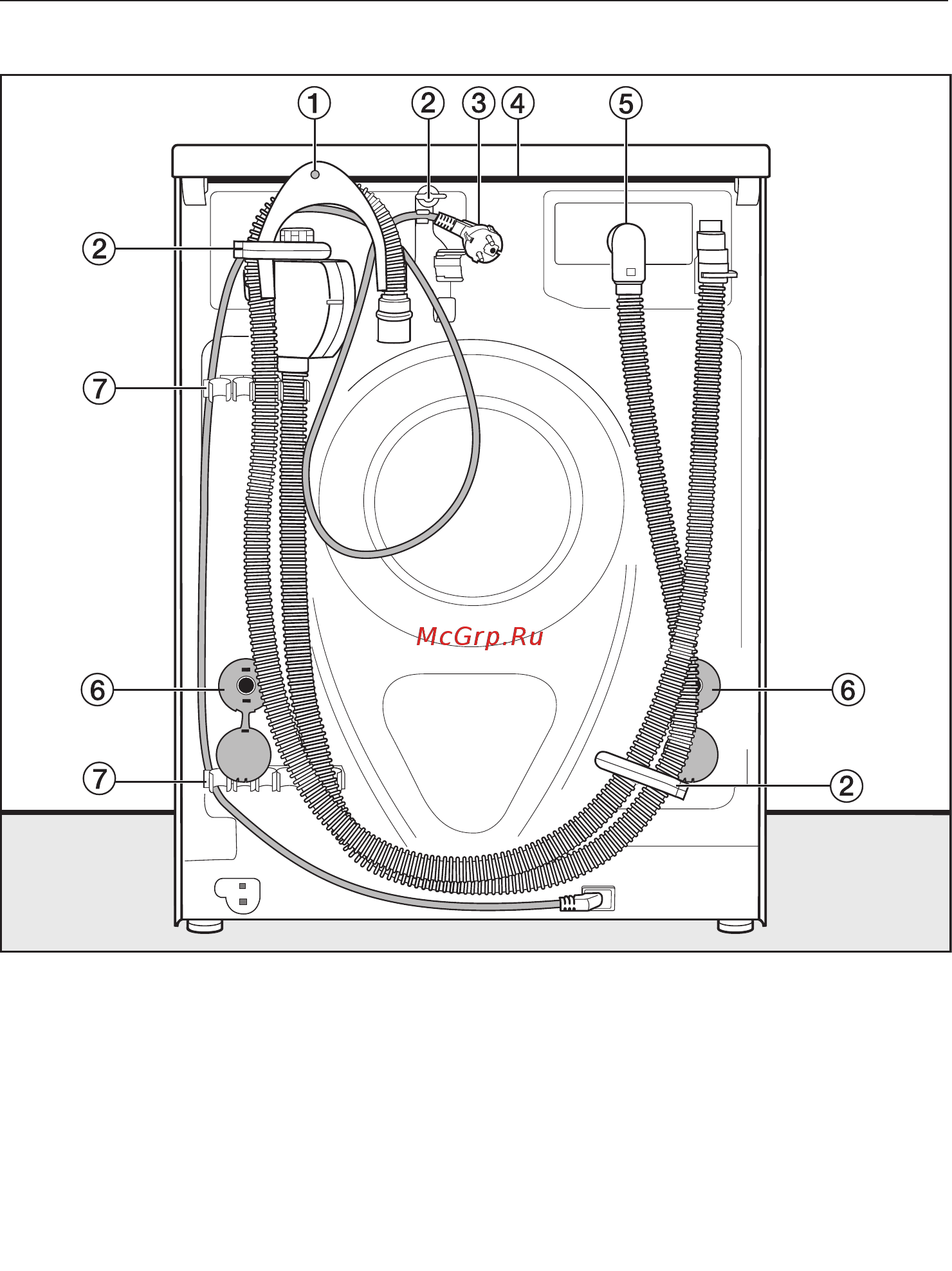 Miele WMH122WPS White Edition [78/108] Вид сзади