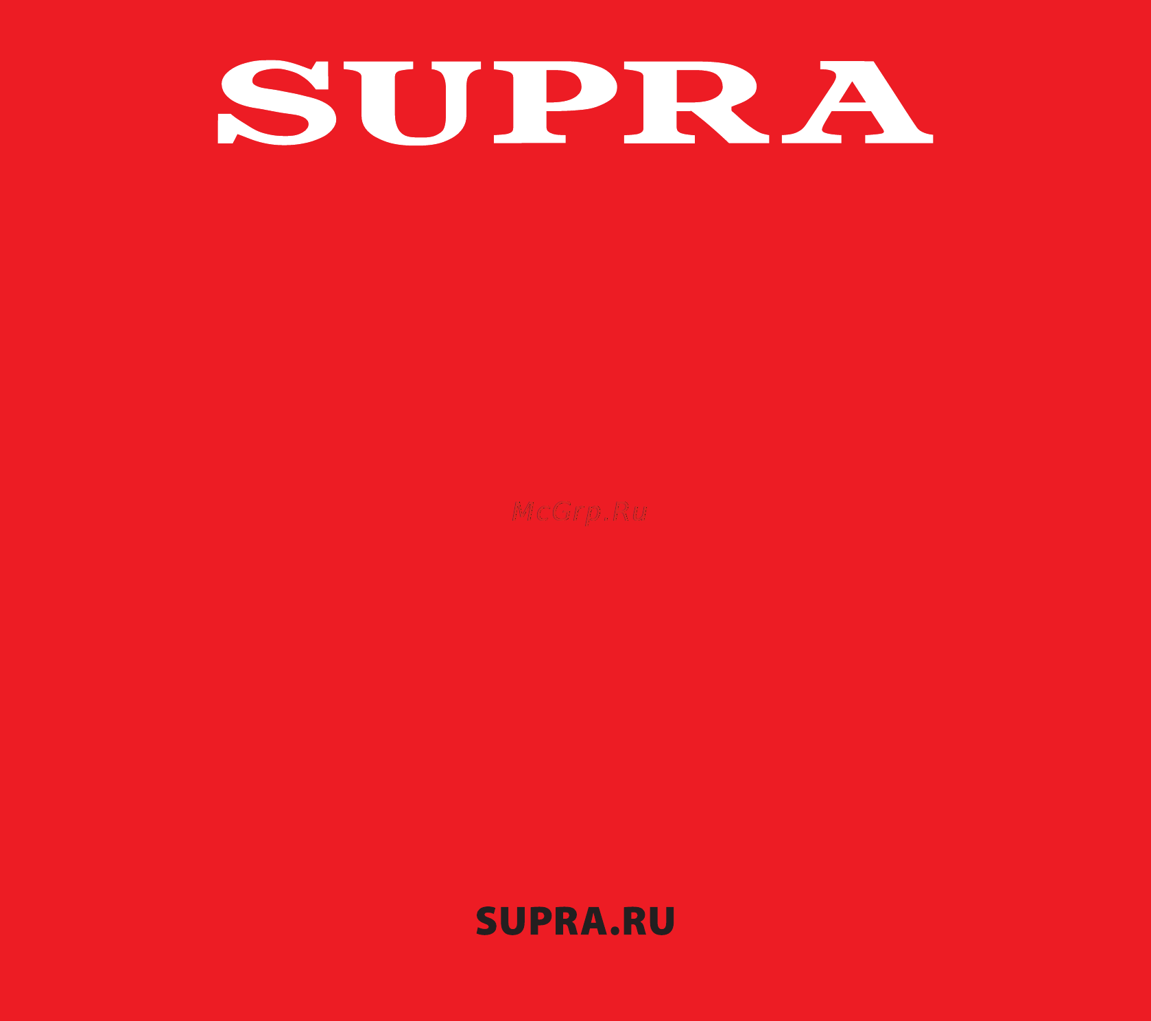 Supra PHS-1003S Инструкция по эксплуатации онлайн [9/9] 581318