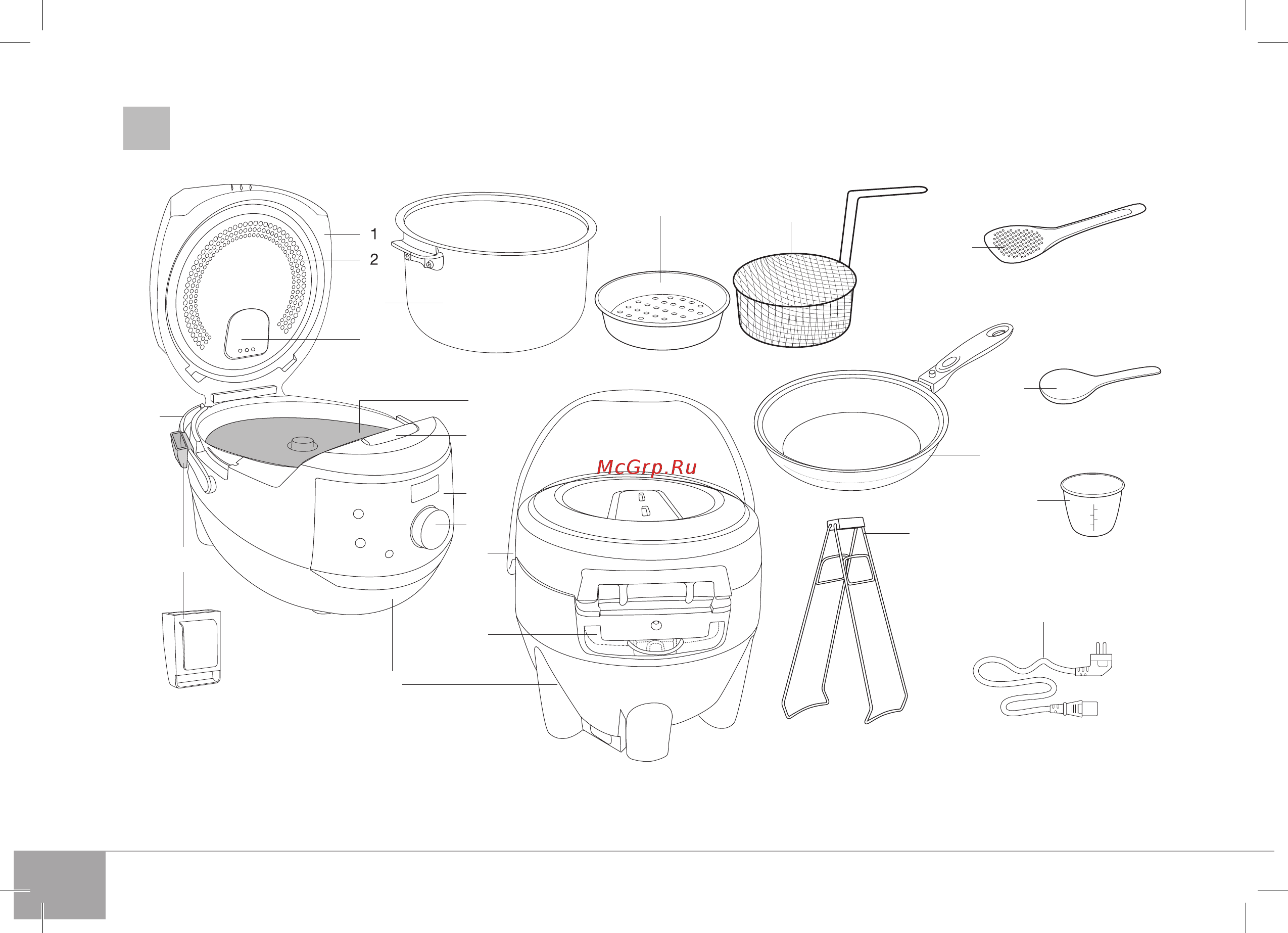 Redmond SkyKitchen RMK-CB391S, управление со смартфона Инструкция по эксплуатации онлайн [4/23] 581363