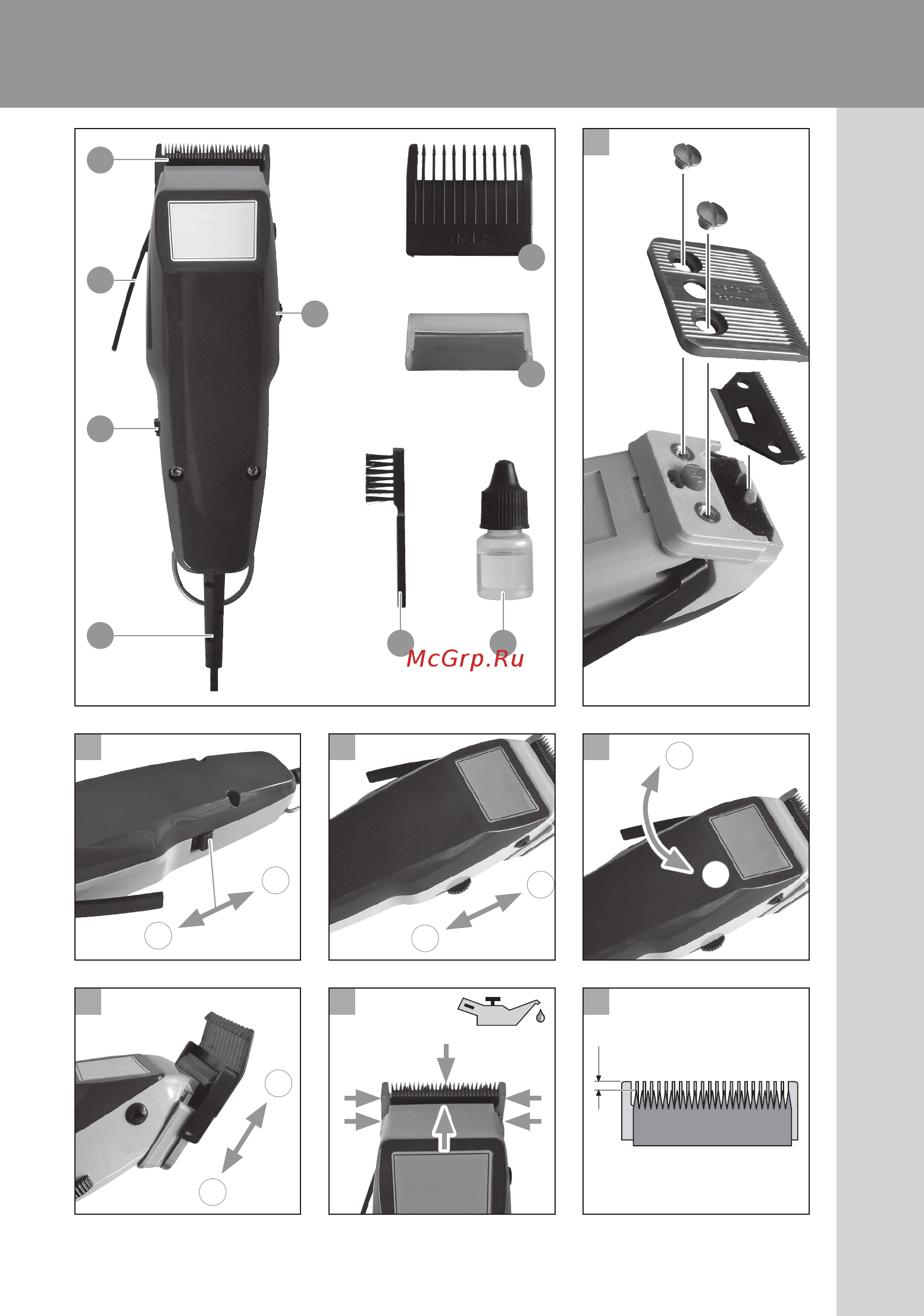 Moser Hair Clipper Edition 1400-0454 [3/48] Type 1400