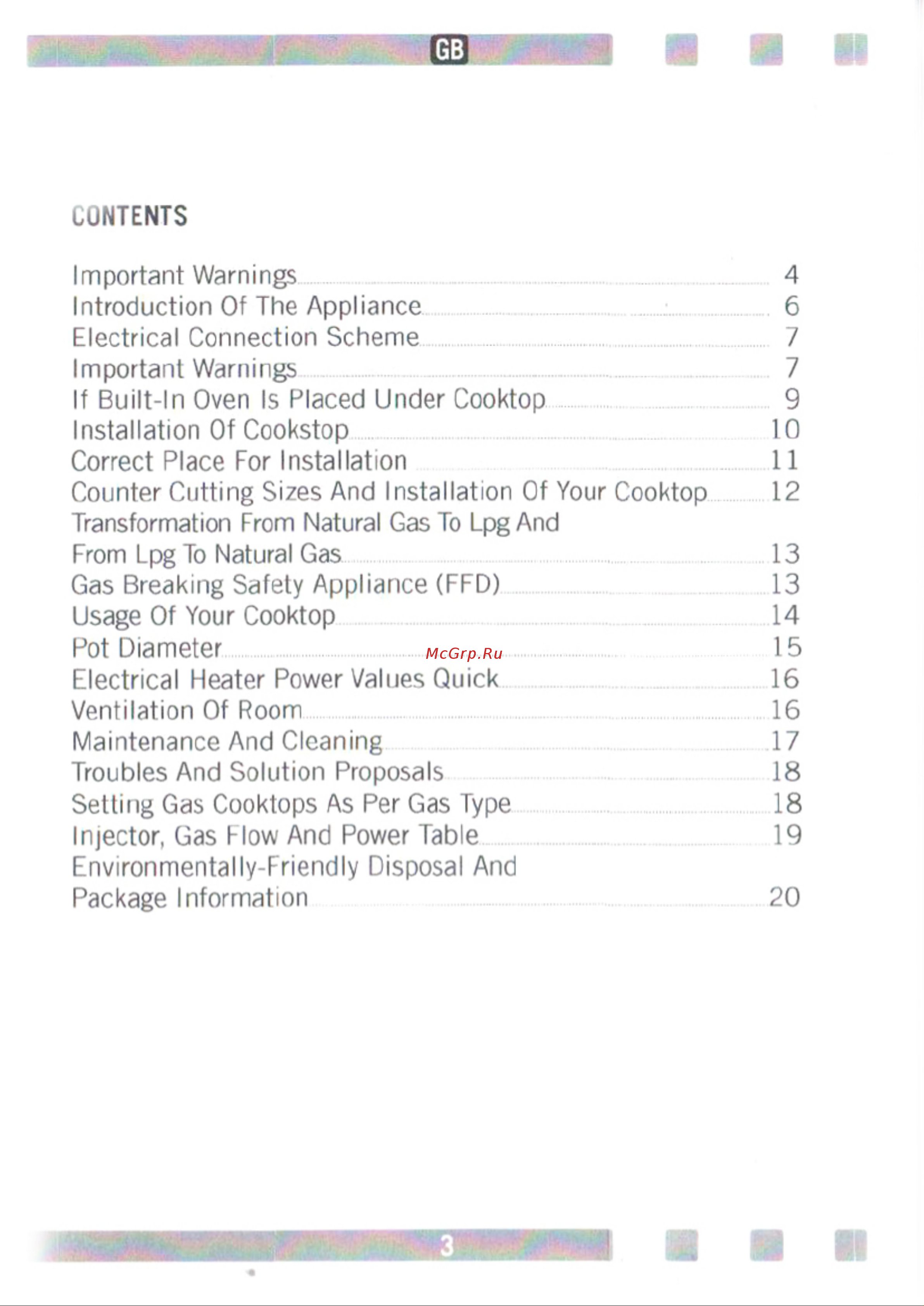 Zigmund & Shtain GN 278.91 S [3/42] Contents