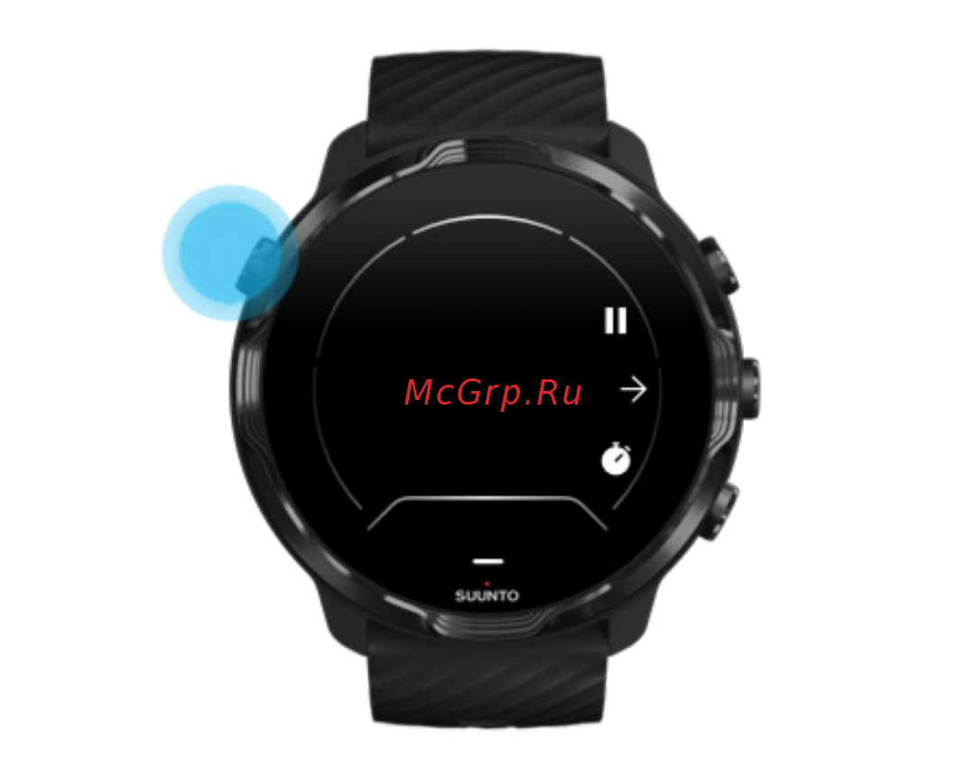 Suunto 7 Sandstone Rosegold (SS050381000) [103/176] Включение дисплея