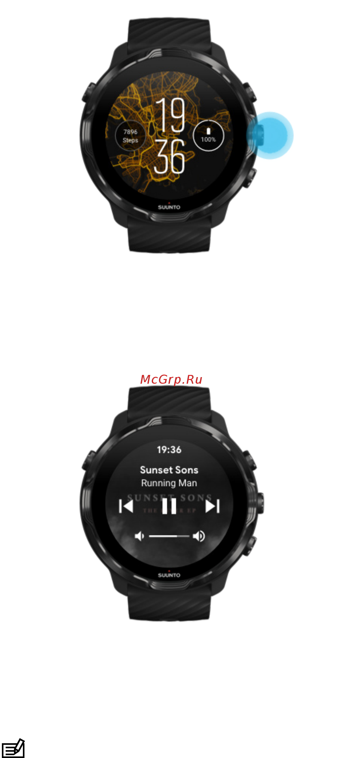 Suunto 7 Sandstone Rosegold (SS050381000) Инструкция по эксплуатации онлайн [128/176] 581517
