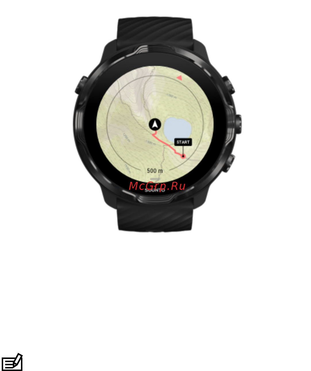 Suunto 7 Sandstone Rosegold (SS050381000) [94/176] Gps скорость расстояние и местоположение