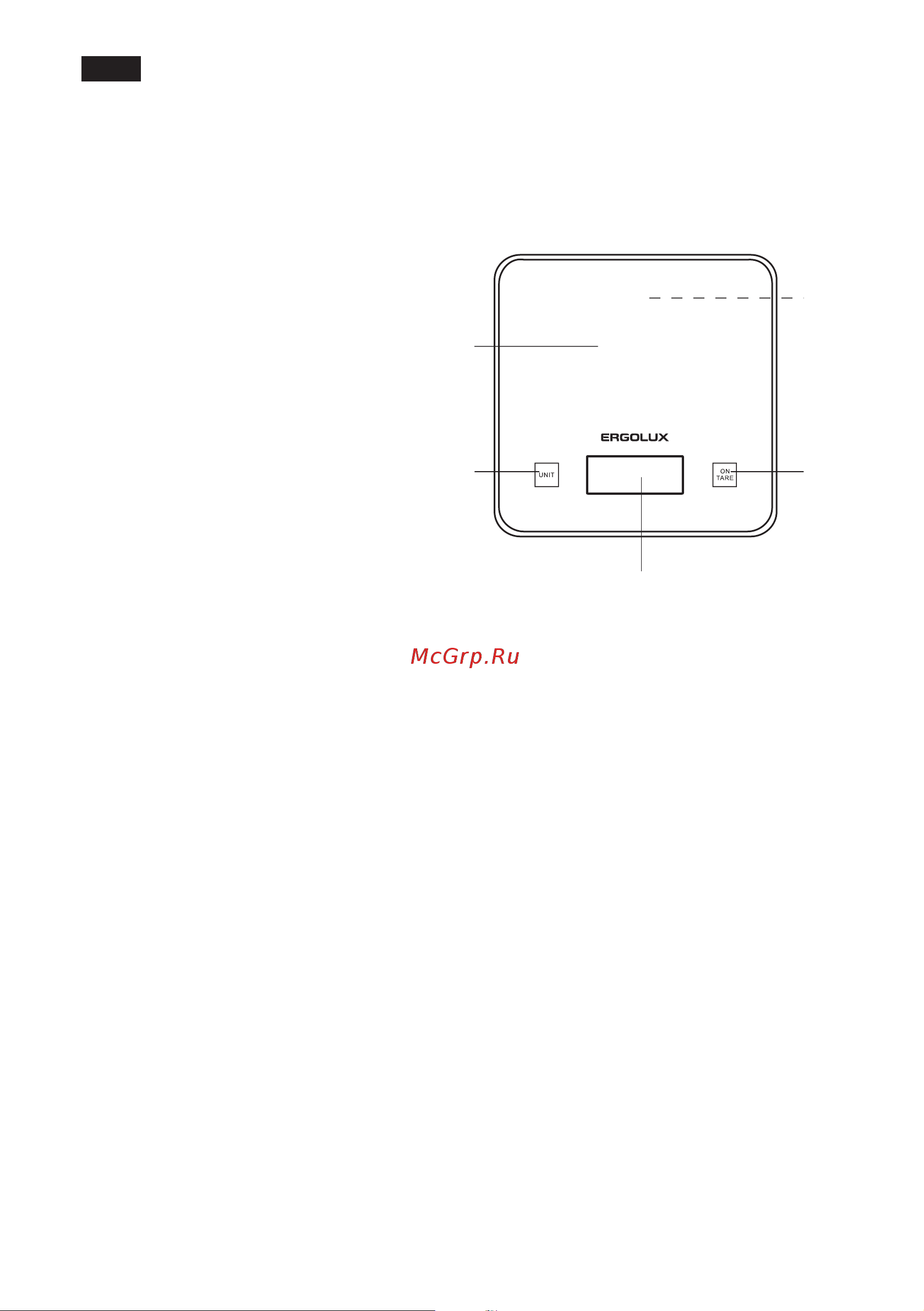 Ergolux ELX-SK01-С02 [6/10] Appliance description