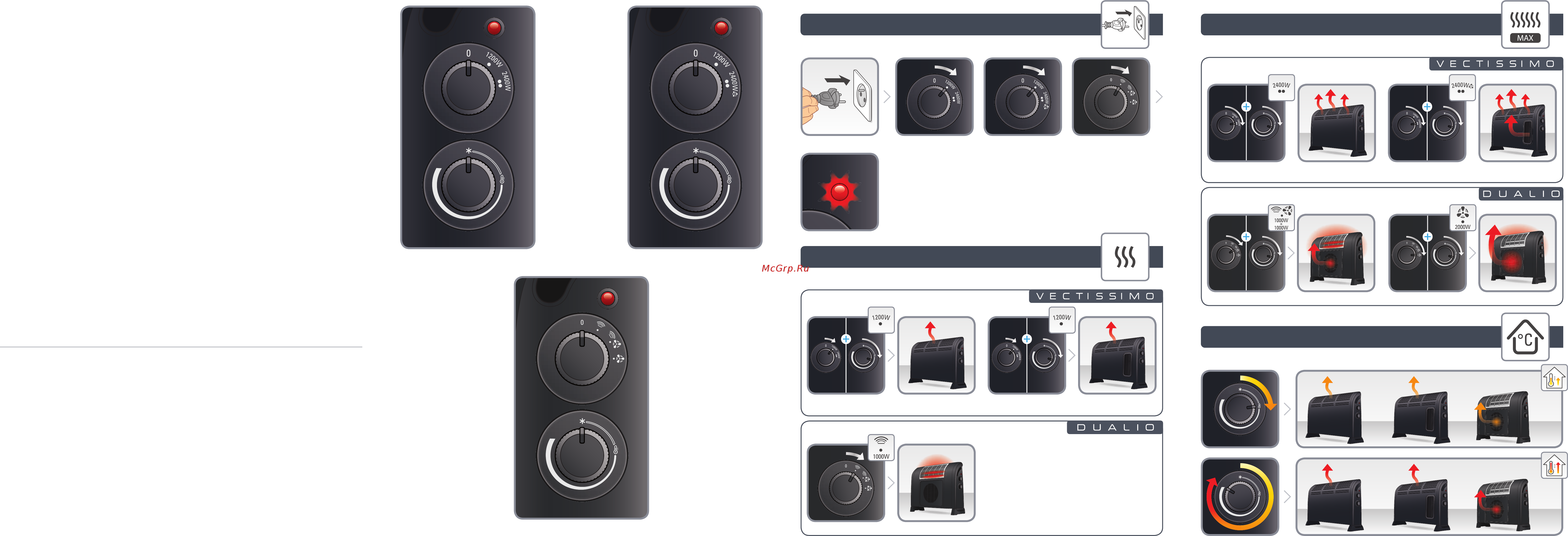 Tefal VECTISSIMO CQ3031F0 Инструкция по эксплуатации онлайн