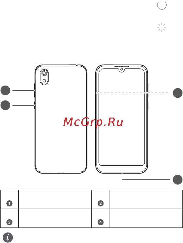 Huawei Y5 2019 Sapphire Blue (AMN-LX9) [15/60] Перед использованием устройства познакомьтесь с основными операциями