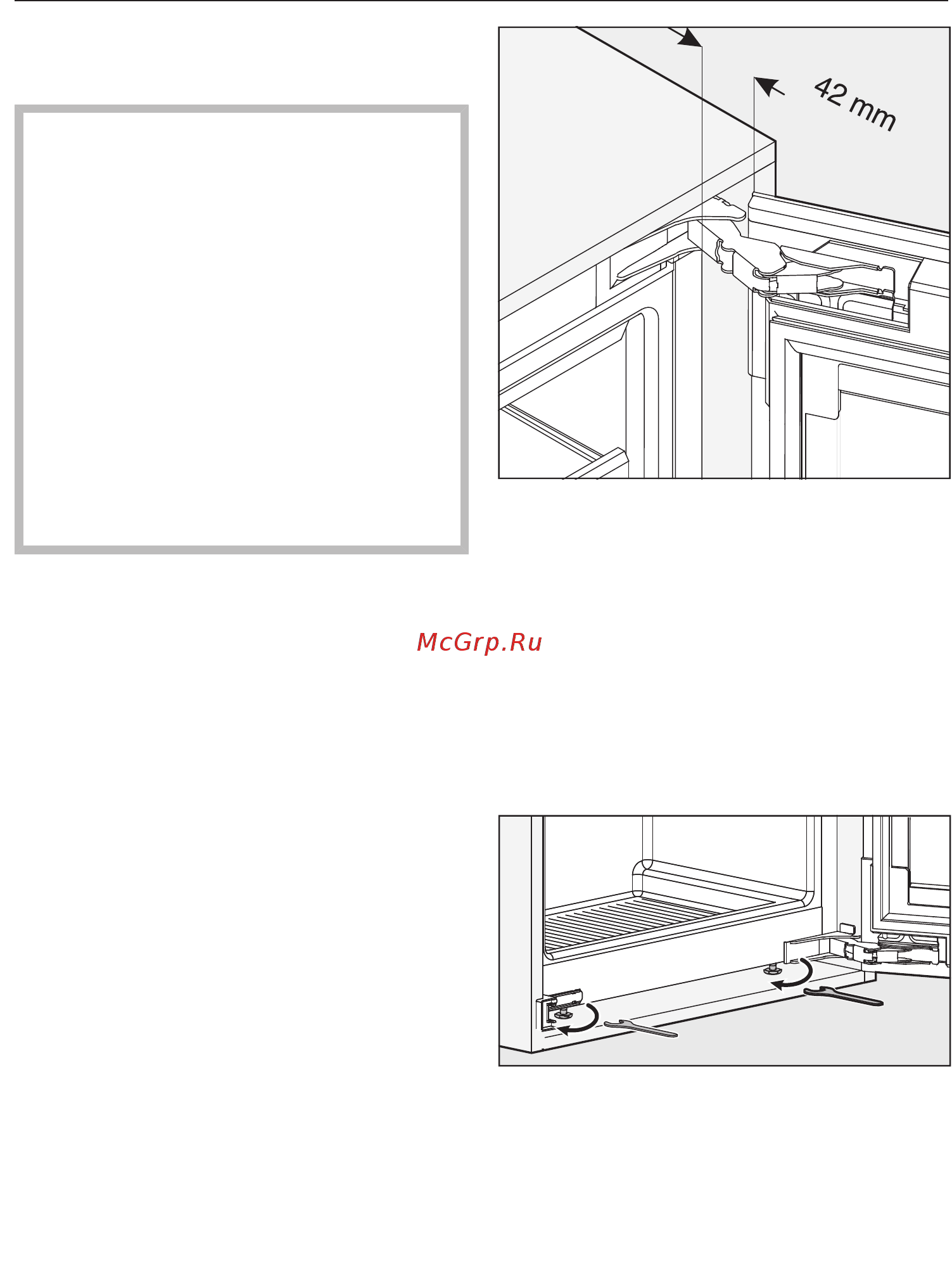 Miele KWT6422iG obsw [83/96] Встраивание винного холодильника
