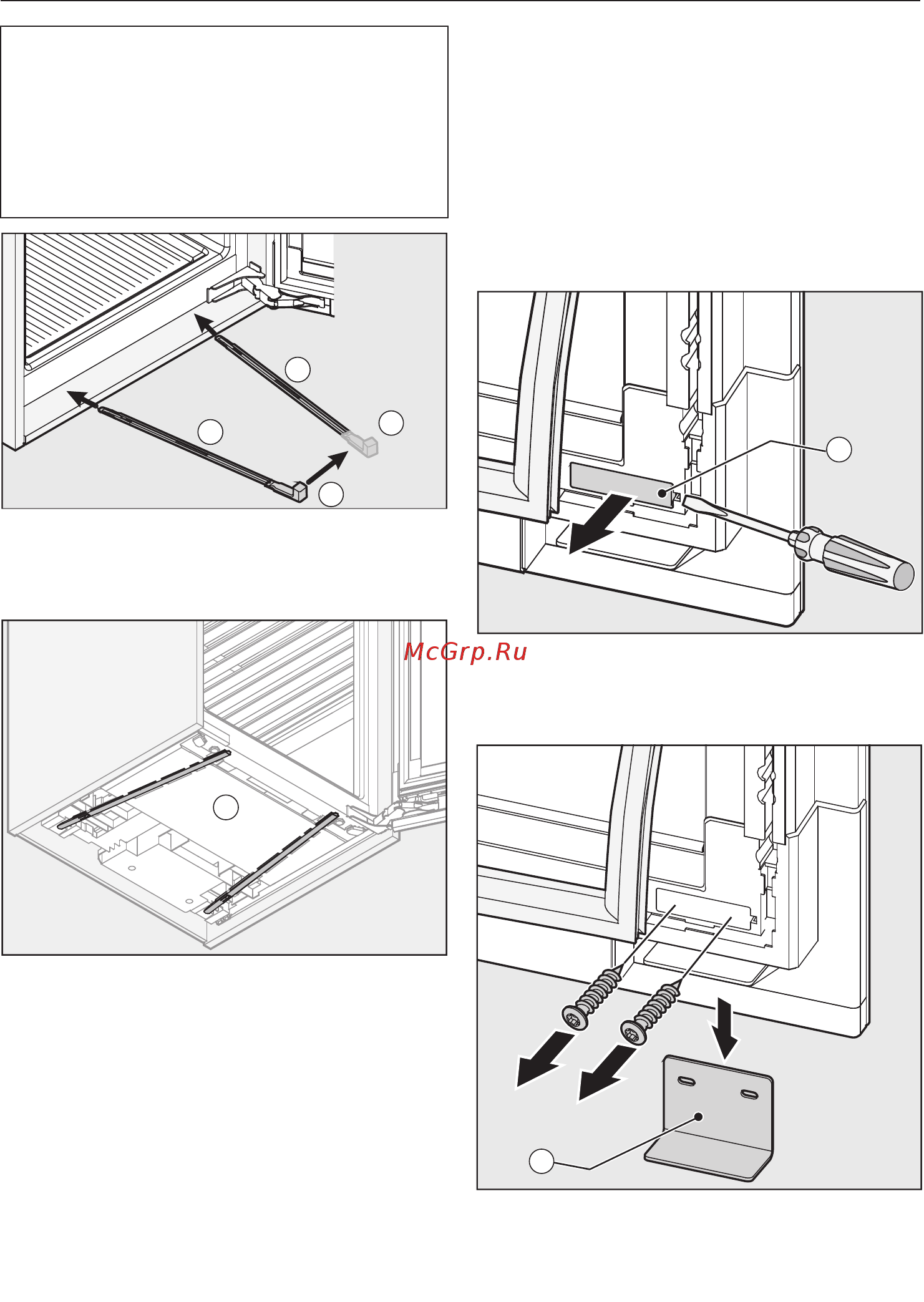 Miele KWT6422iG obsw [86/96] Встраивание винного холодильника