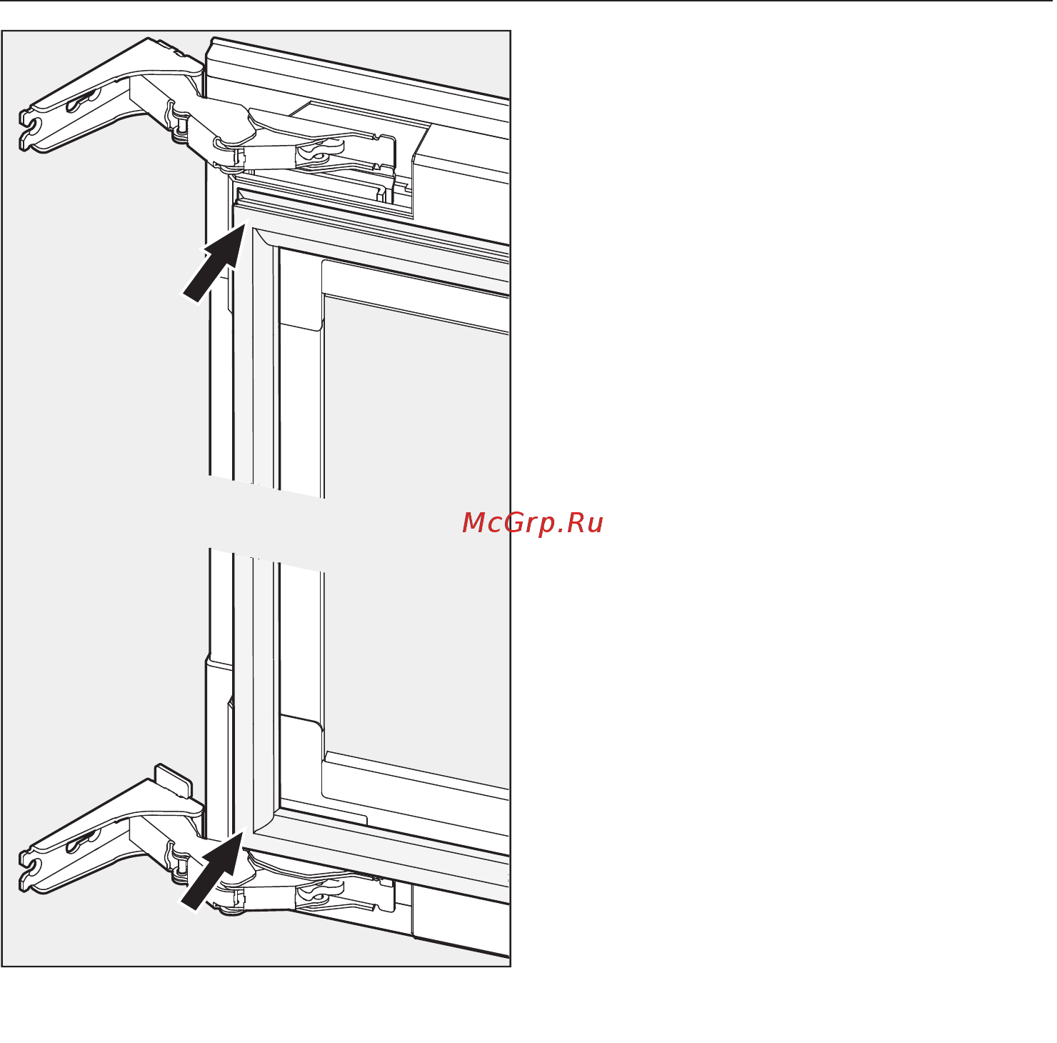 Miele KWT6422iG obsw [89/96] Встраивание винного холодильника
