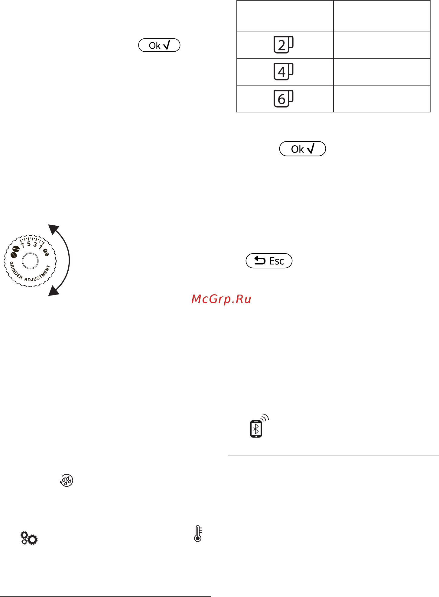 Delonghi ECAM370.85.SB [7/21] Безопасности после приготовления графина кофе дайте машине остыть 5 минут перед при готовлением других напитков опасность перегрева