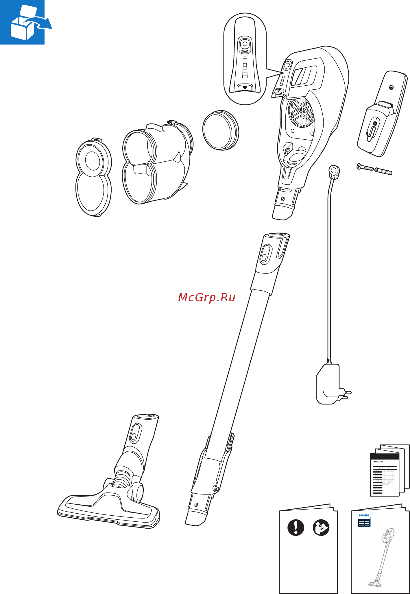 Philips FC6721/01 Инструкция по эксплуатации онлайн [3/12] 582019