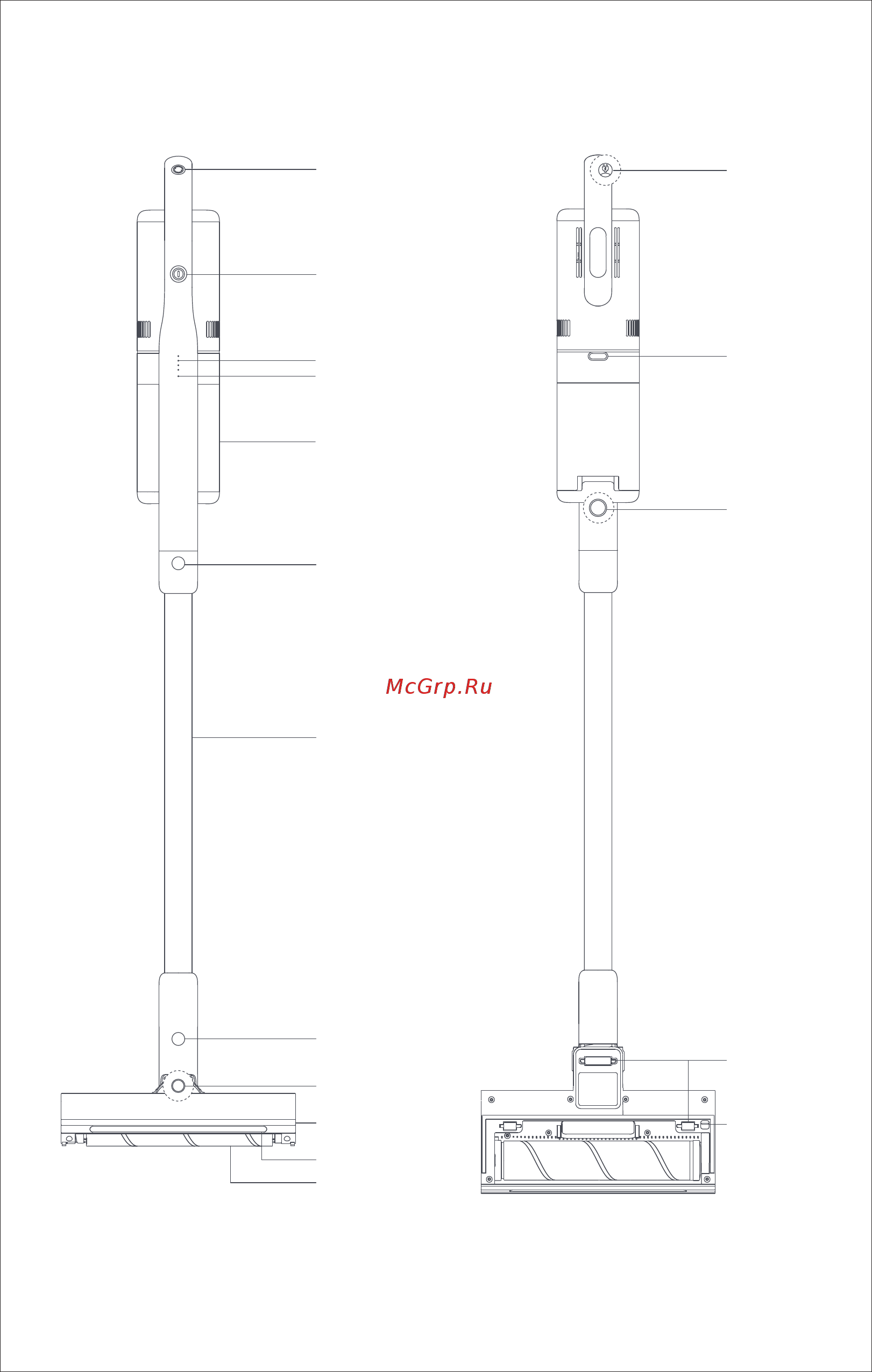 Roidmi Cordless Vacuum Cleaner F8 EU XCQ03RM [5/13] Световой индикатор состояния