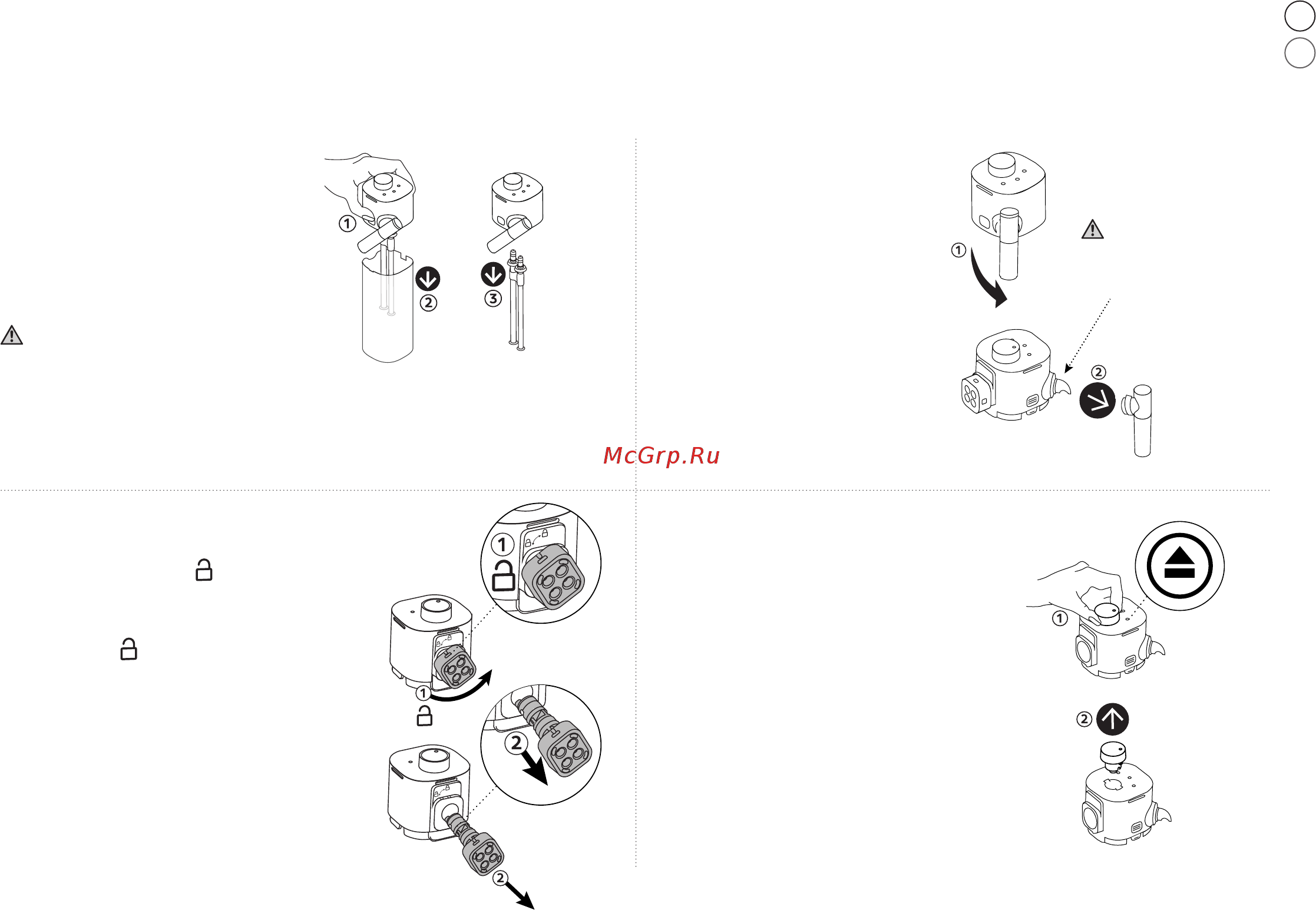 Delonghi EN650.W [19/210] Assembling disassembling of rapid cappuccino system