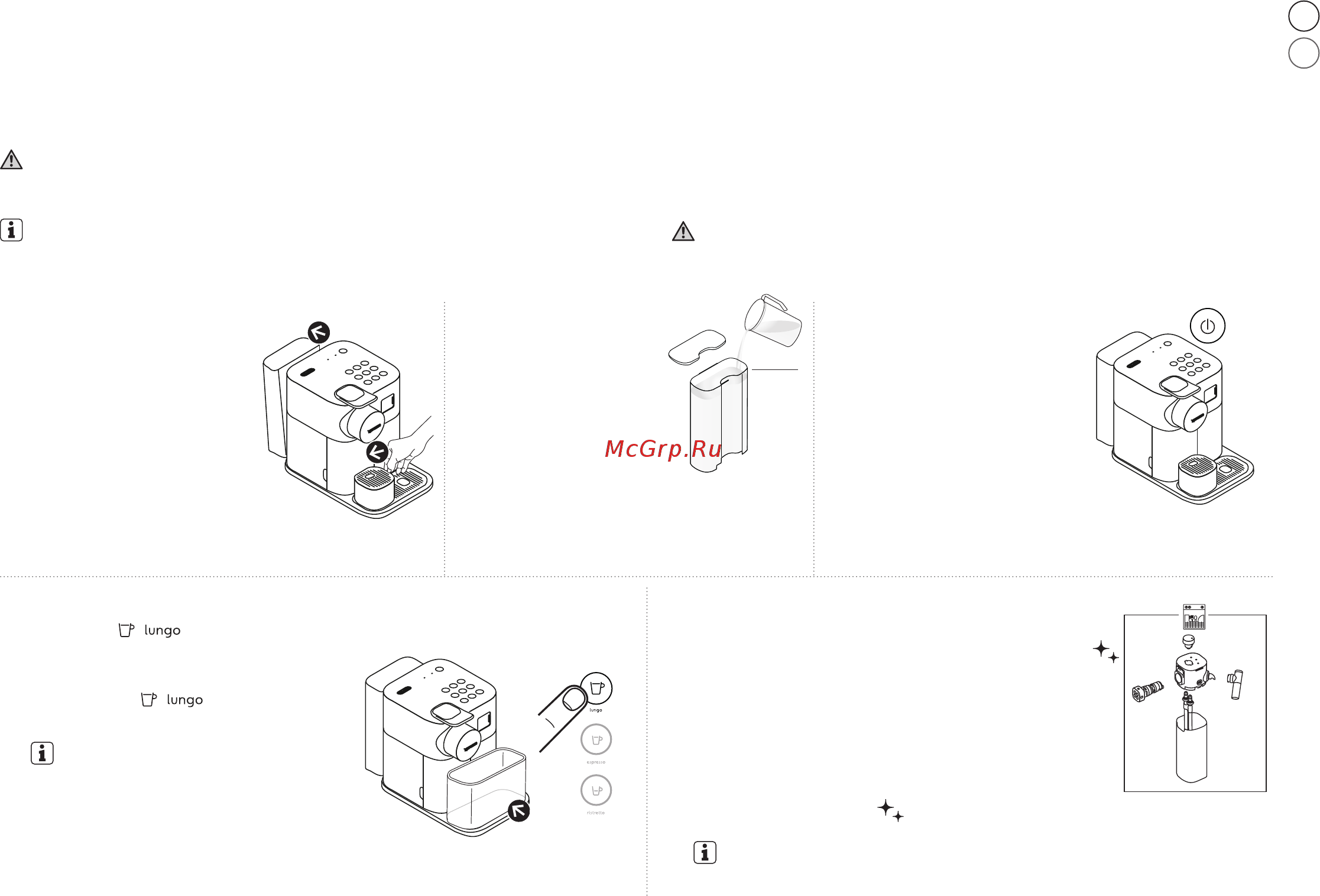 Delonghi EN650.W [77/210] Primeira utilização ou após um longo período de inatividade