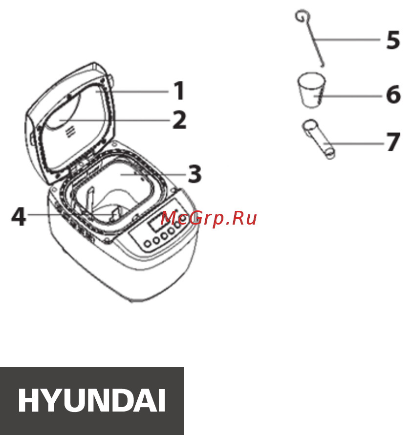 Hyundai HYBM-P0111 [5/20] Описание прибора