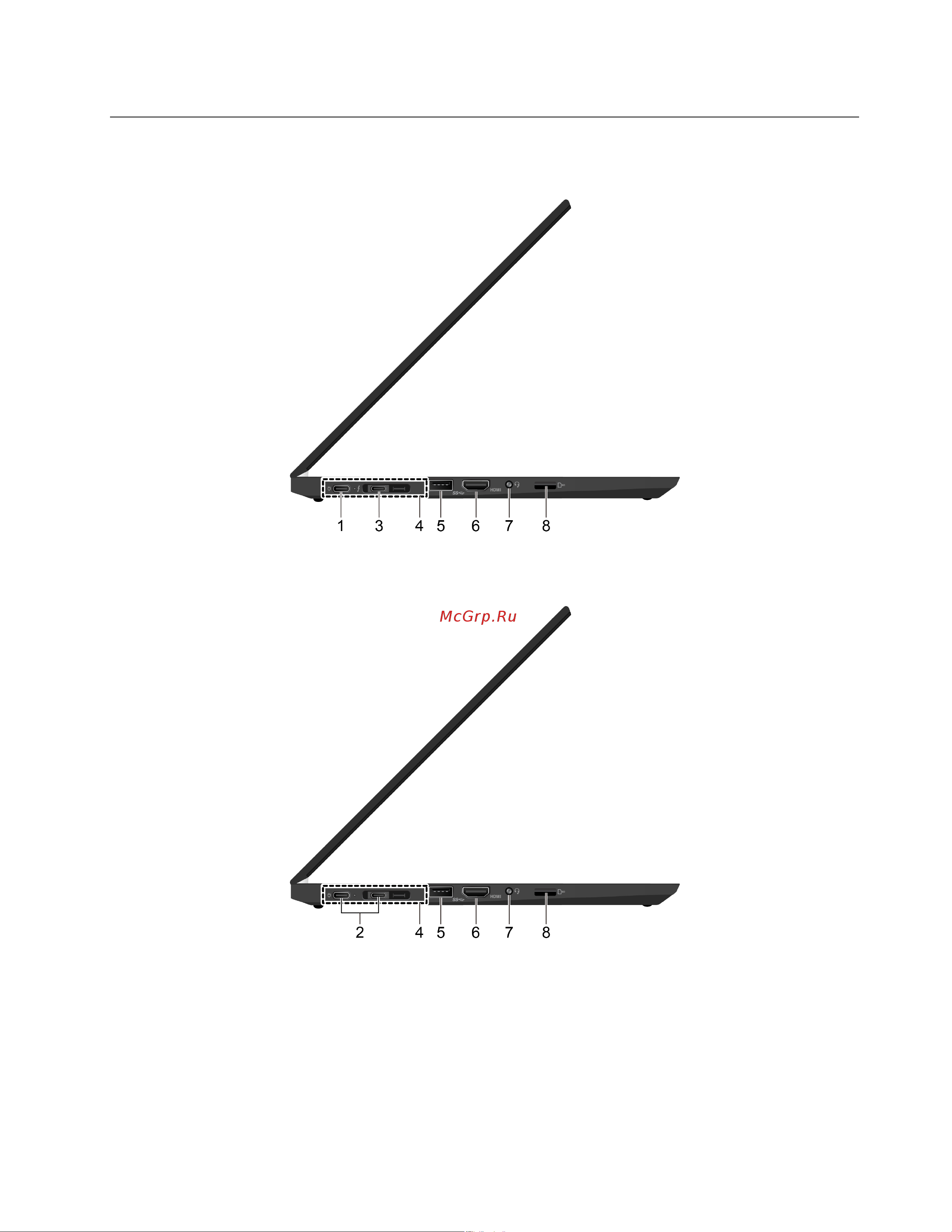 Lenovo ThinkPad P14s Gen 1 (20S40011RT) [11/138] Вид слева