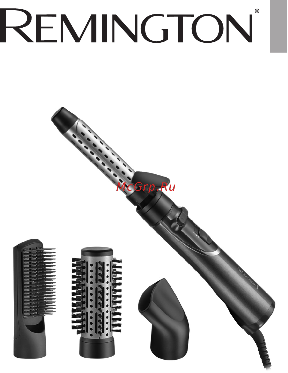 Remington Curl&Straight Confidence AS8606 Инструкция по эксплуатации онлайн