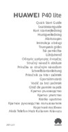 Huawei P40 Lite 6/128GB Crush Green (JNY-LX1) Инструкция по эксплуатации