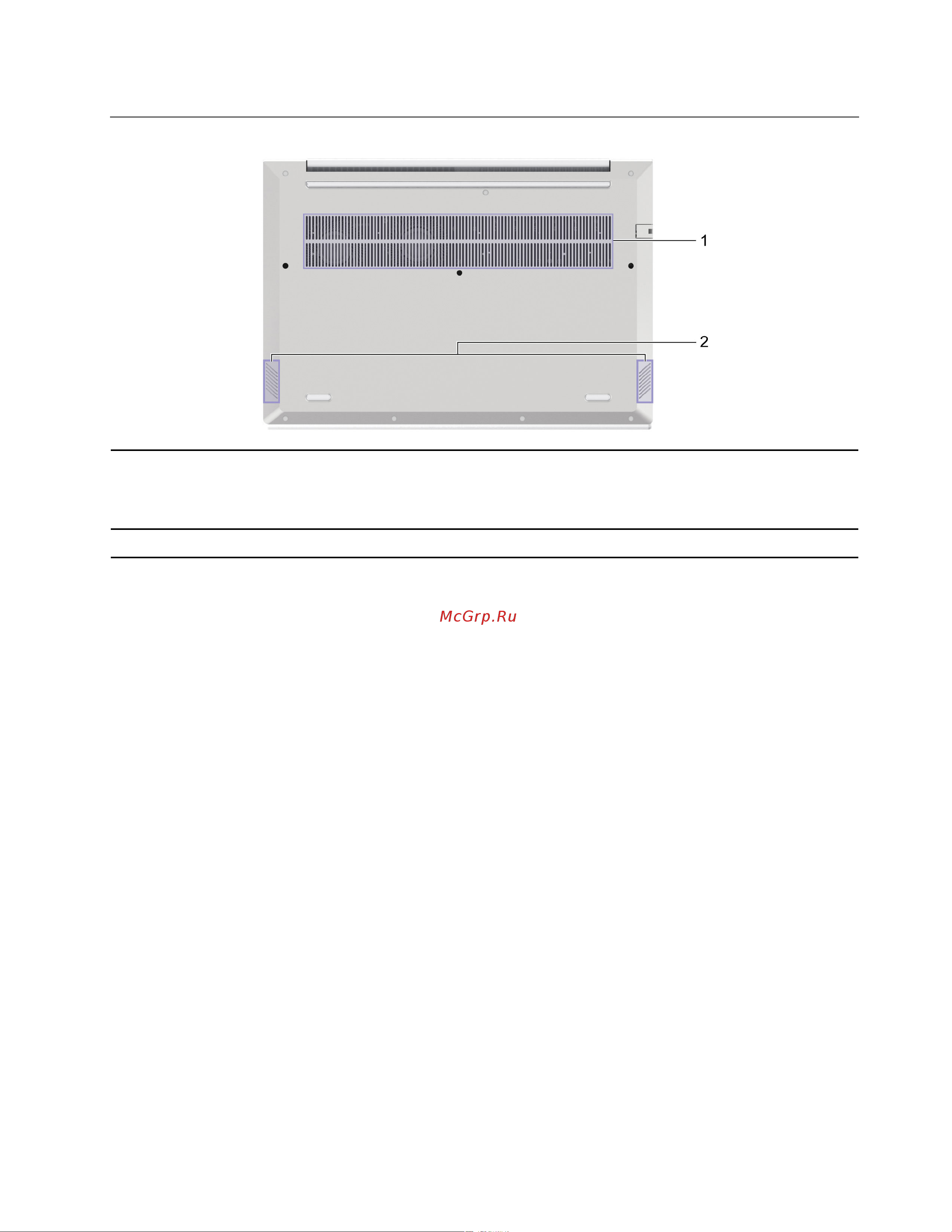 Lenovo ThinkBook 15p IMH (20V30010RU) [11/68] Вид снизу