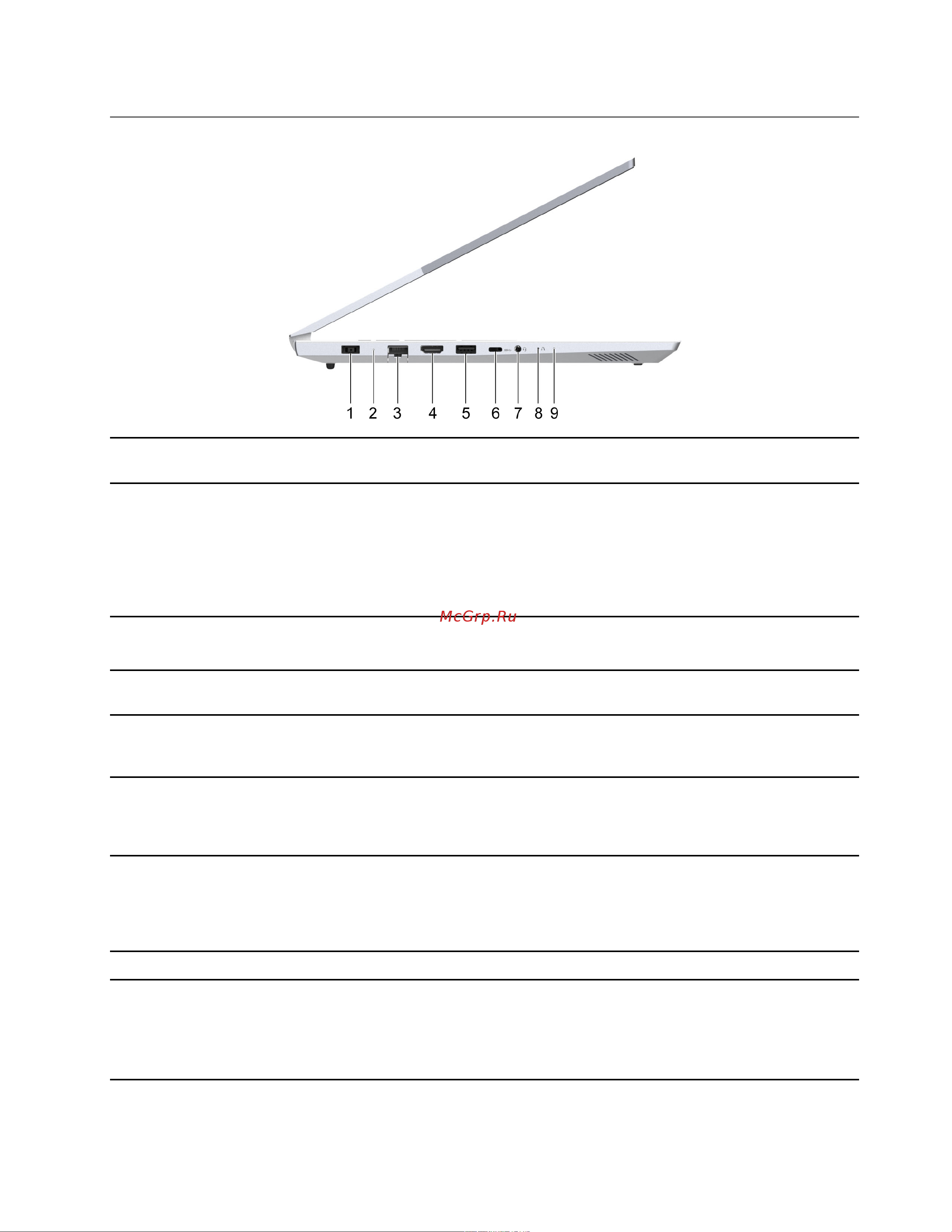 Lenovo ThinkBook 15p Imh (20V30007RU) [9/68] Вид слева