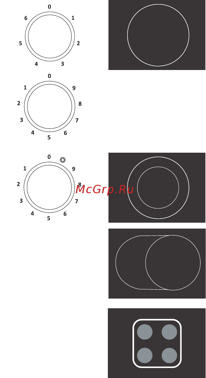 Gorenje EC6353WA [16/64] Стеклокерамическая варочная поверхность