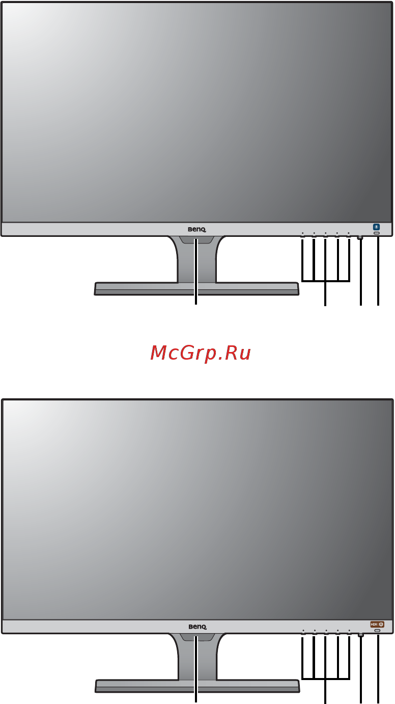 Benq EW2780U [11/59] Начальные сведения о мониторе