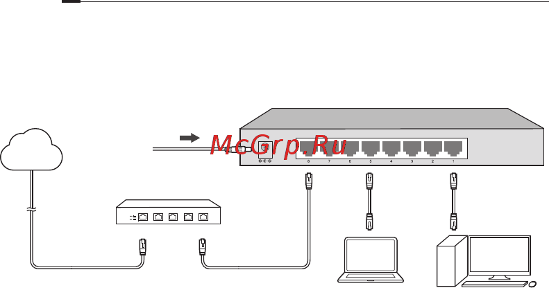 Tp-Link tl-sg108e [24/0] Desktop svič bez poe a
